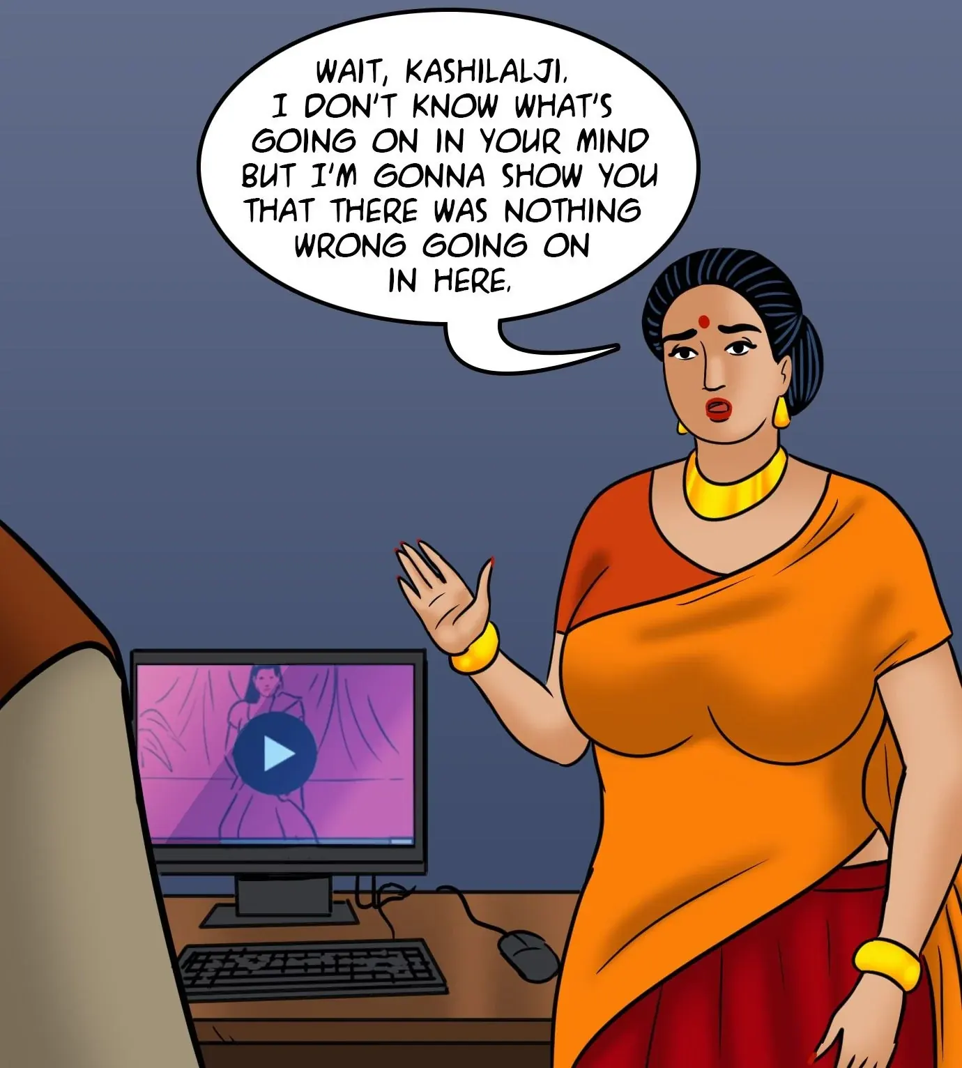 Velamma All Episodes Comics, 111 . Velamma - Episode 111 - A Tale Of Sexpectators, page 55 of 141