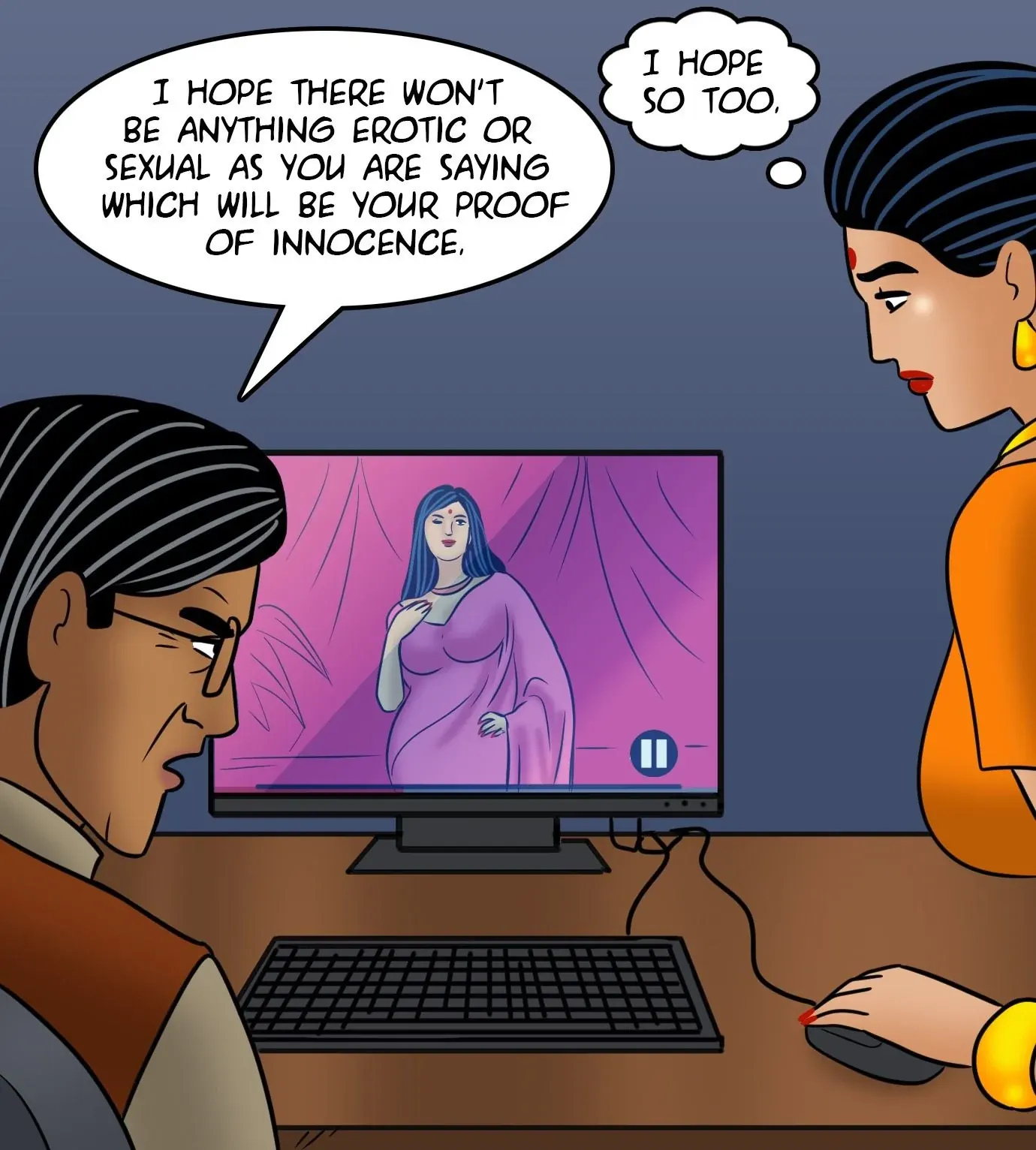 Velamma All Episodes Comics, 111 . Velamma - Episode 111 - A Tale Of Sexpectators, page 57 of 141