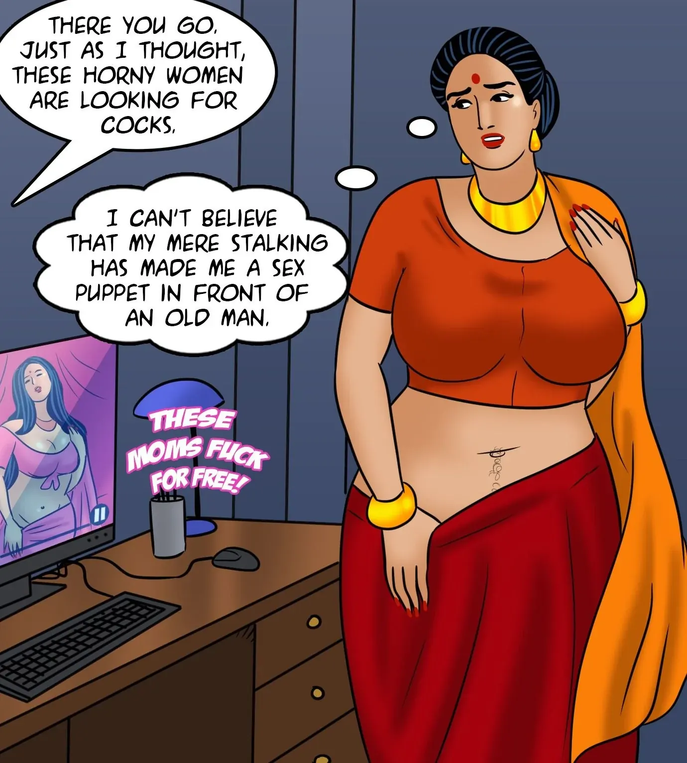 Velamma All Episodes Comics, 111 . Velamma - Episode 111 - A Tale Of Sexpectators, page 60 of 141