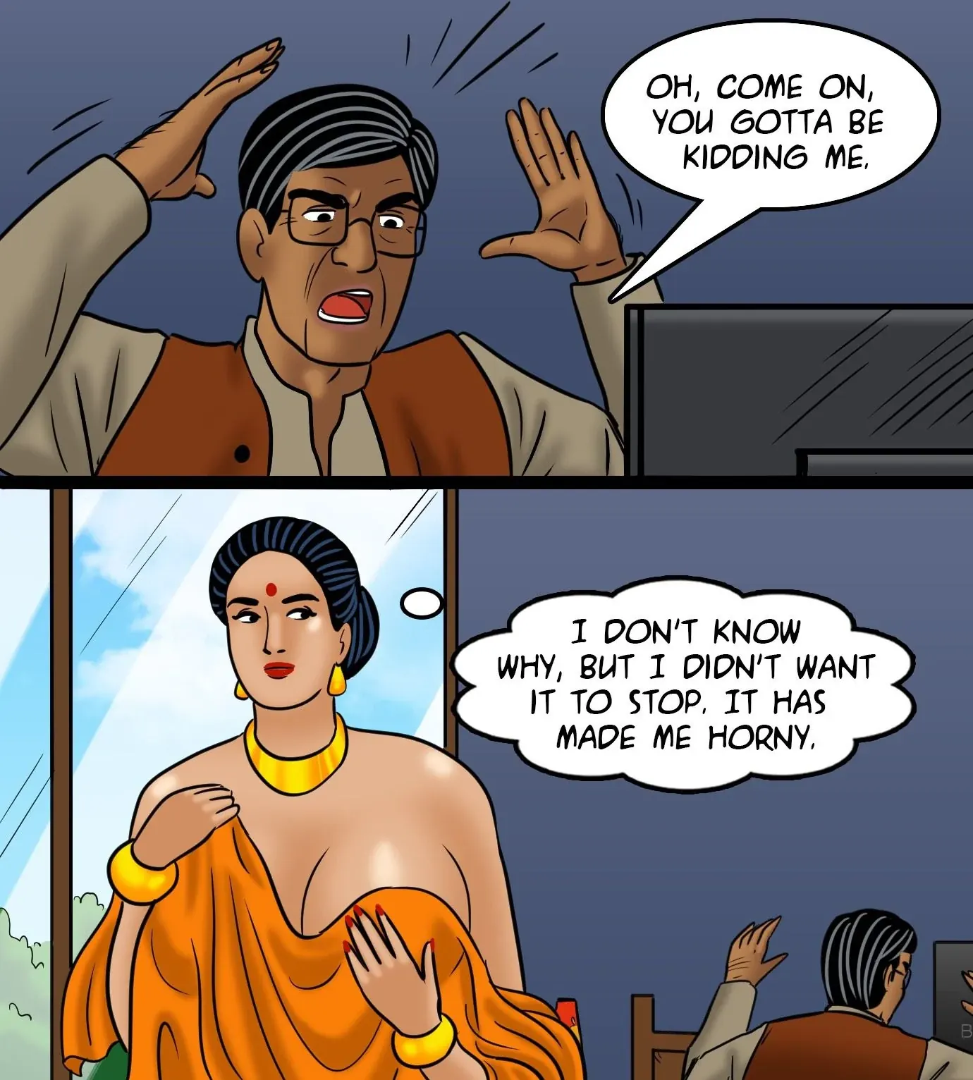 Velamma All Episodes Comics, 111 . Velamma - Episode 111 - A Tale Of Sexpectators, page 71 of 141