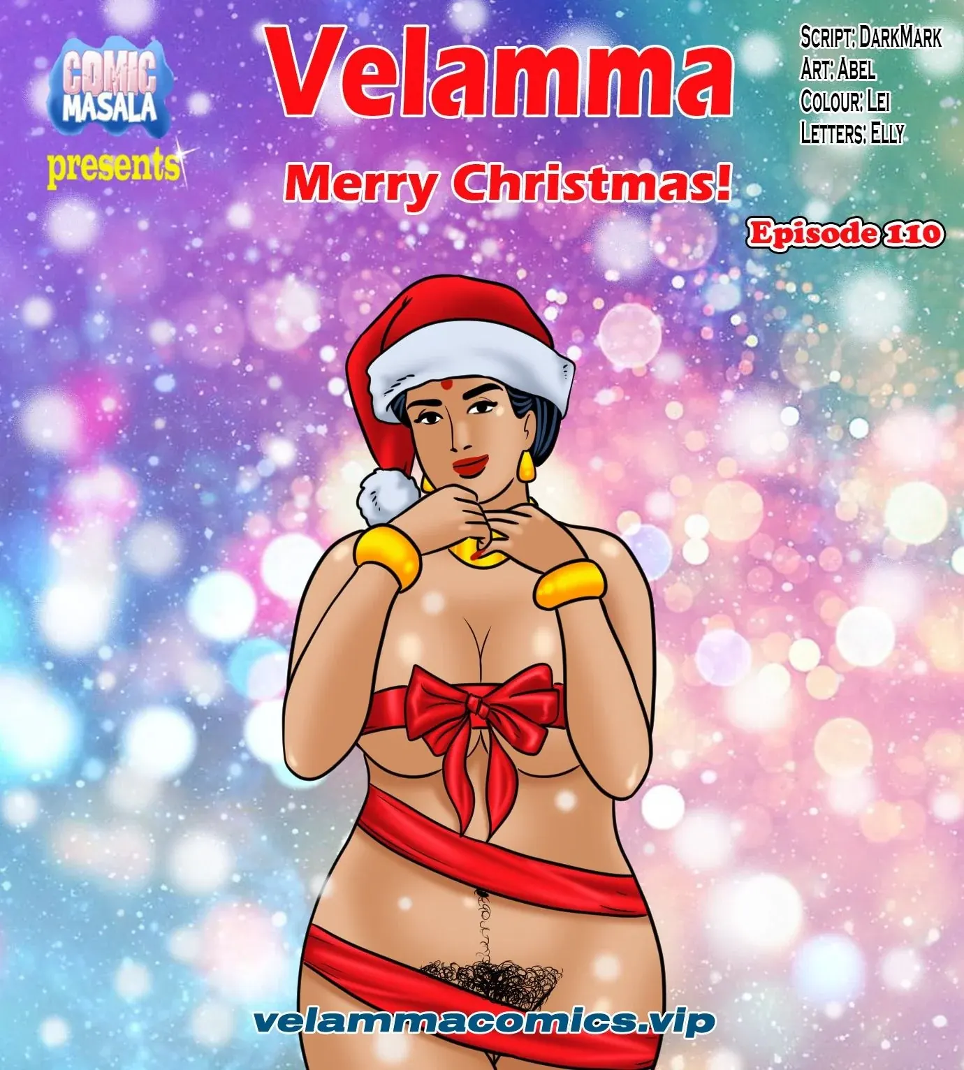 Velamma All Episodes Comics, 110 . Velamma - Episode 110 - Merry Christmas!, page 1 of 148