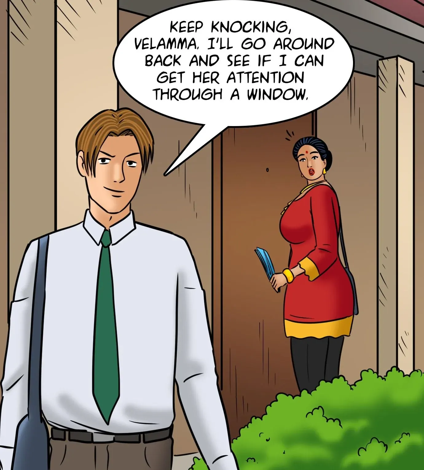 Velamma All Episodes Comics, 110 . Velamma - Episode 110 - Merry Christmas!, page 12 of 148