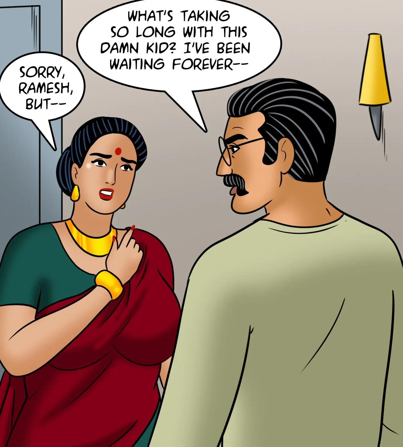 Velamma All Episodes Comics, 110 . Velamma - Episode 110 - Merry Christmas!, page 134 of 148