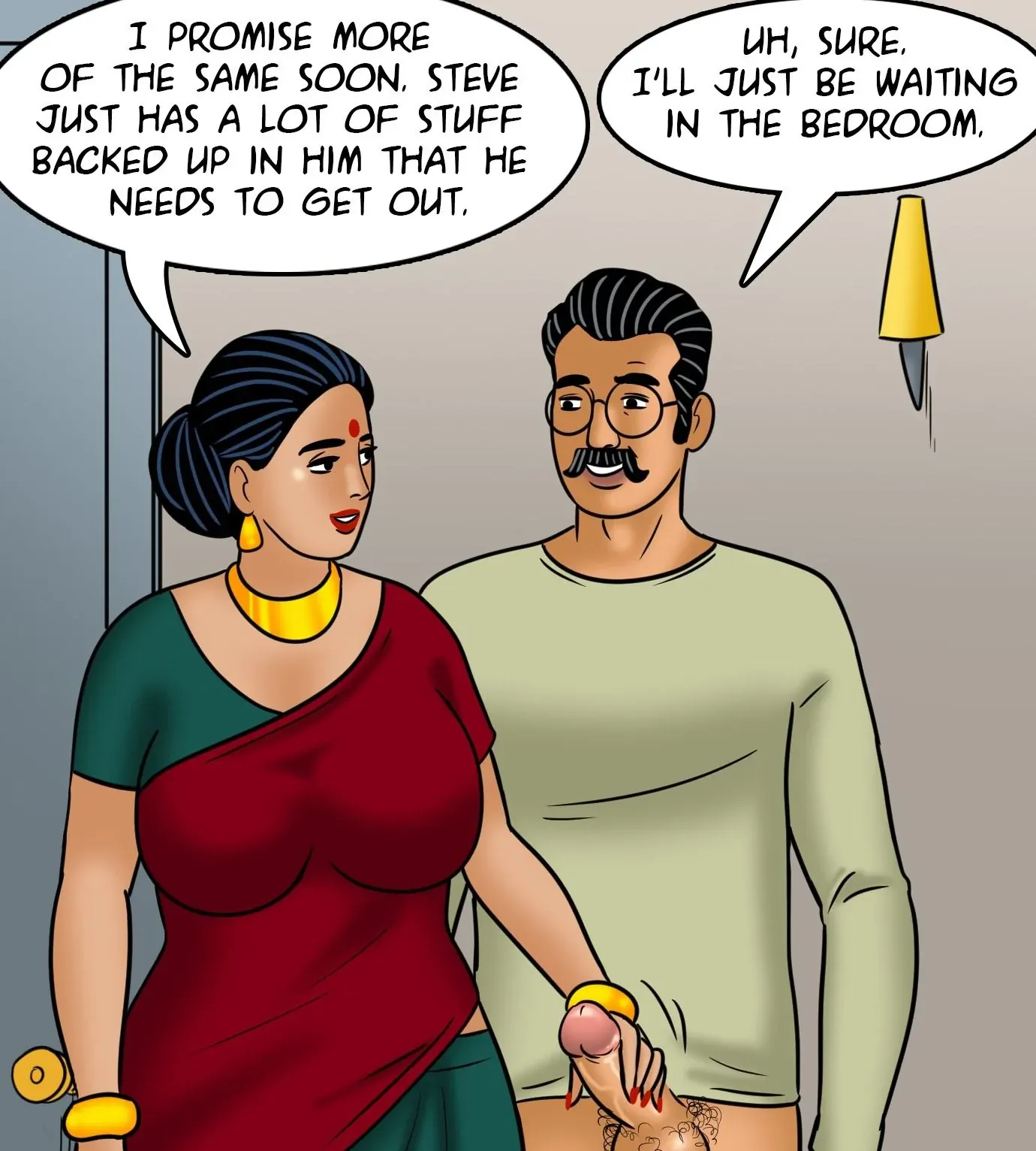 Velamma All Episodes Comics, 110 . Velamma - Episode 110 - Merry Christmas!, page 137 of 148