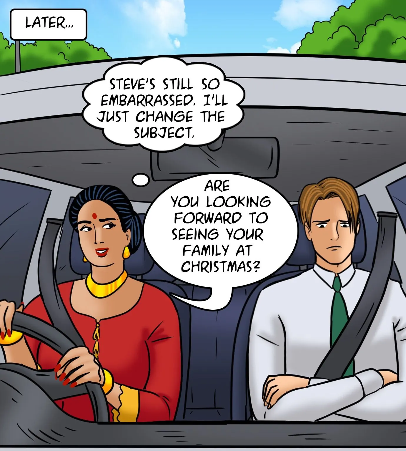 Velamma All Episodes Comics, 110 . Velamma - Episode 110 - Merry Christmas!, page 37 of 148