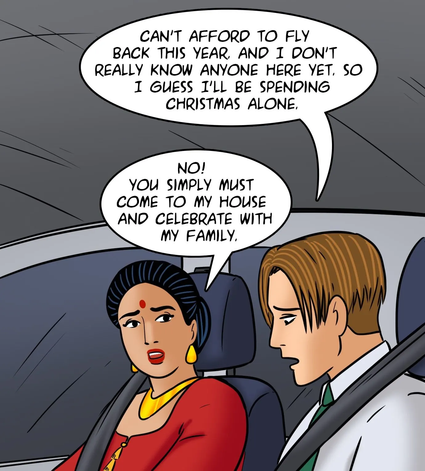 Velamma All Episodes Comics, 110 . Velamma - Episode 110 - Merry Christmas!, page 38 of 148