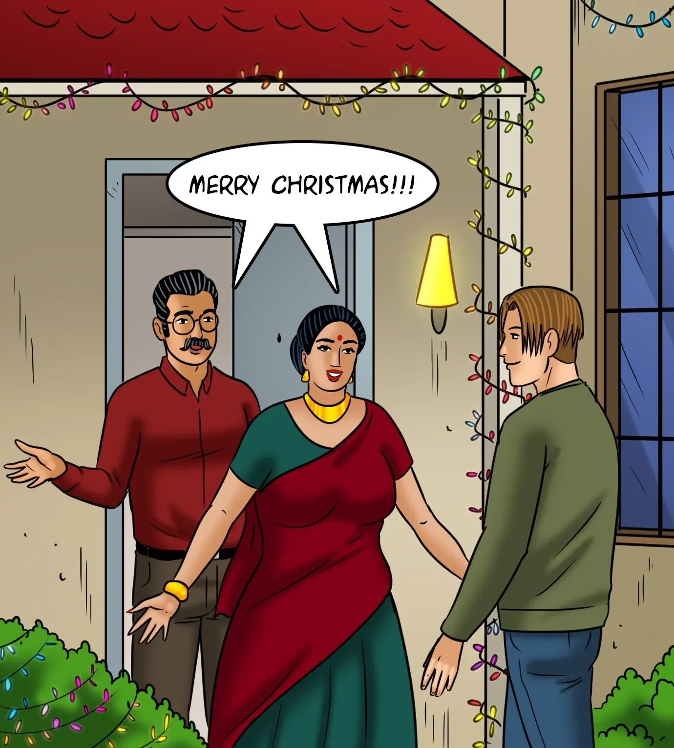 Velamma All Episodes Comics, 110 . Velamma - Episode 110 - Merry Christmas!, page 40 of 148