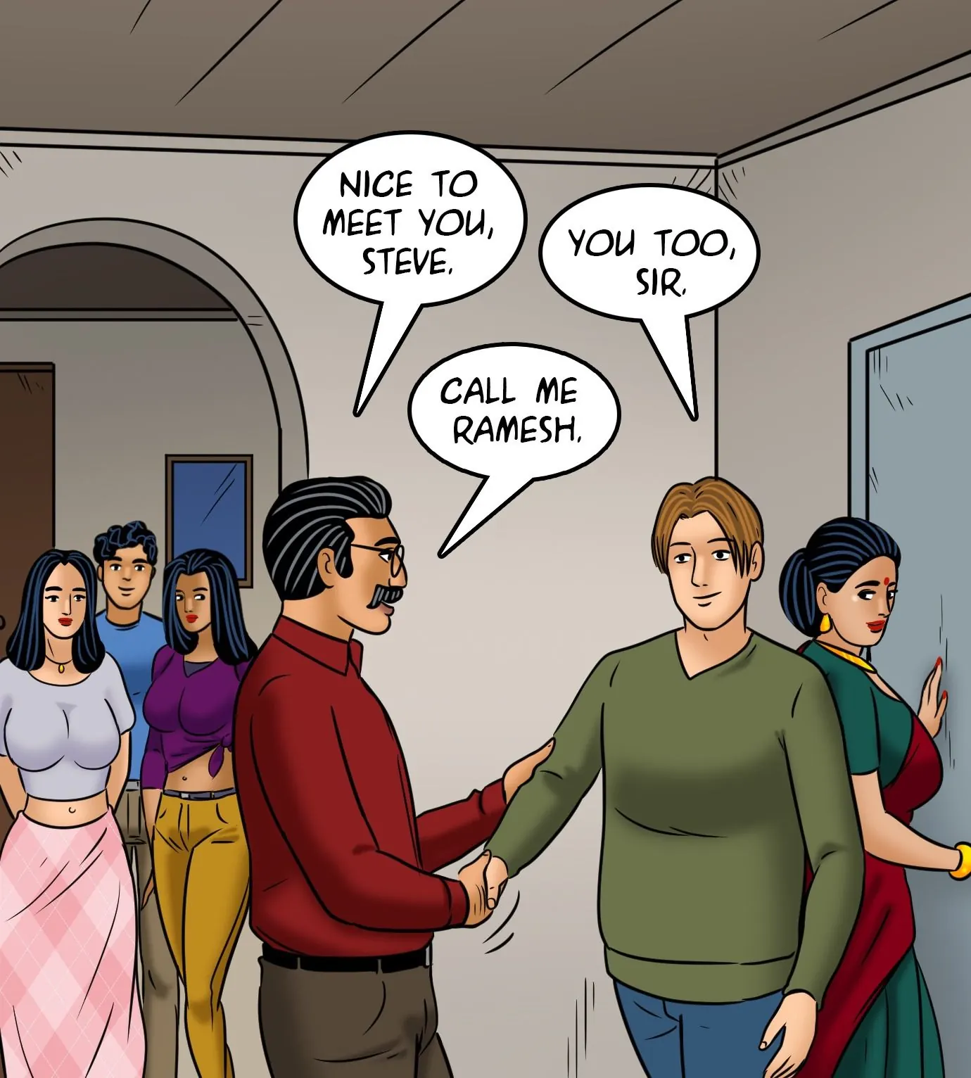 Velamma All Episodes Comics, 110 . Velamma - Episode 110 - Merry Christmas!, page 41 of 148