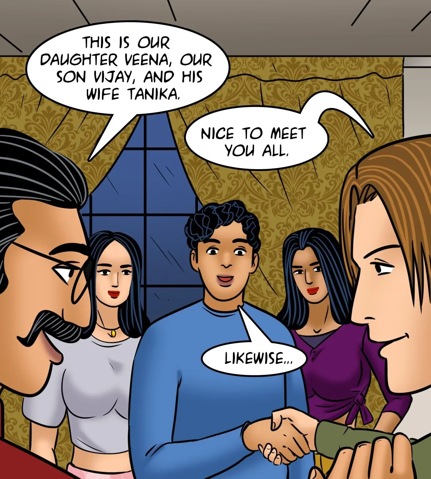 Velamma All Episodes Comics, 110 . Velamma - Episode 110 - Merry Christmas!, page 42 of 148