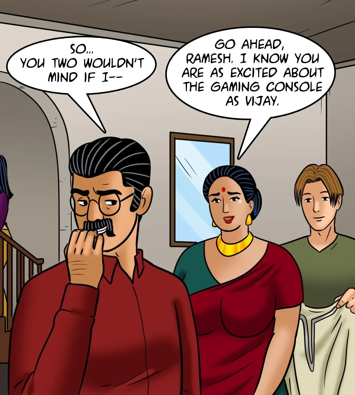 Velamma All Episodes Comics, 110 . Velamma - Episode 110 - Merry Christmas!, page 50 of 148