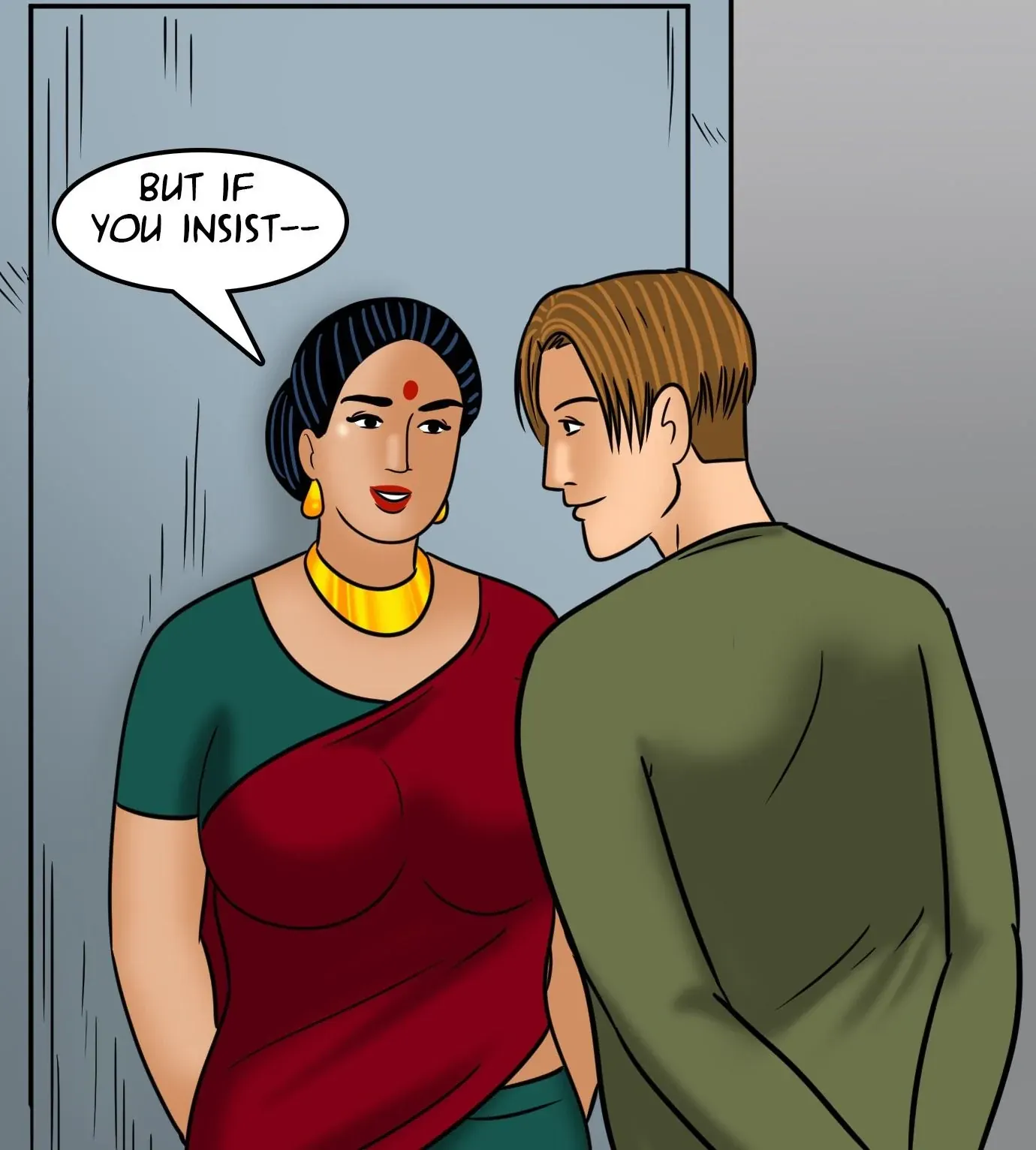 Velamma All Episodes Comics, 110 . Velamma - Episode 110 - Merry Christmas!, page 55 of 148