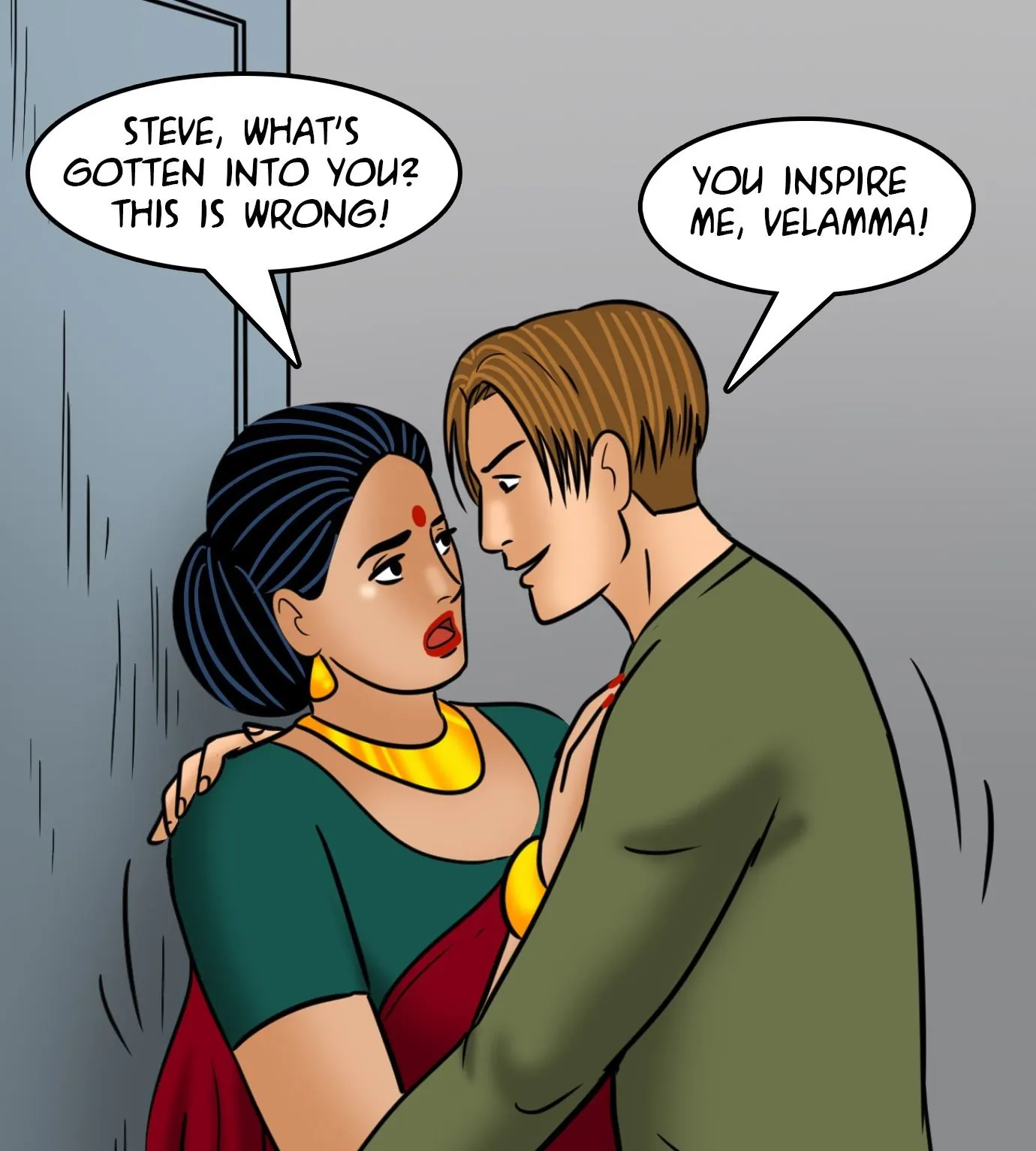 Velamma All Episodes Comics, 110 . Velamma - Episode 110 - Merry Christmas!, page 58 of 148