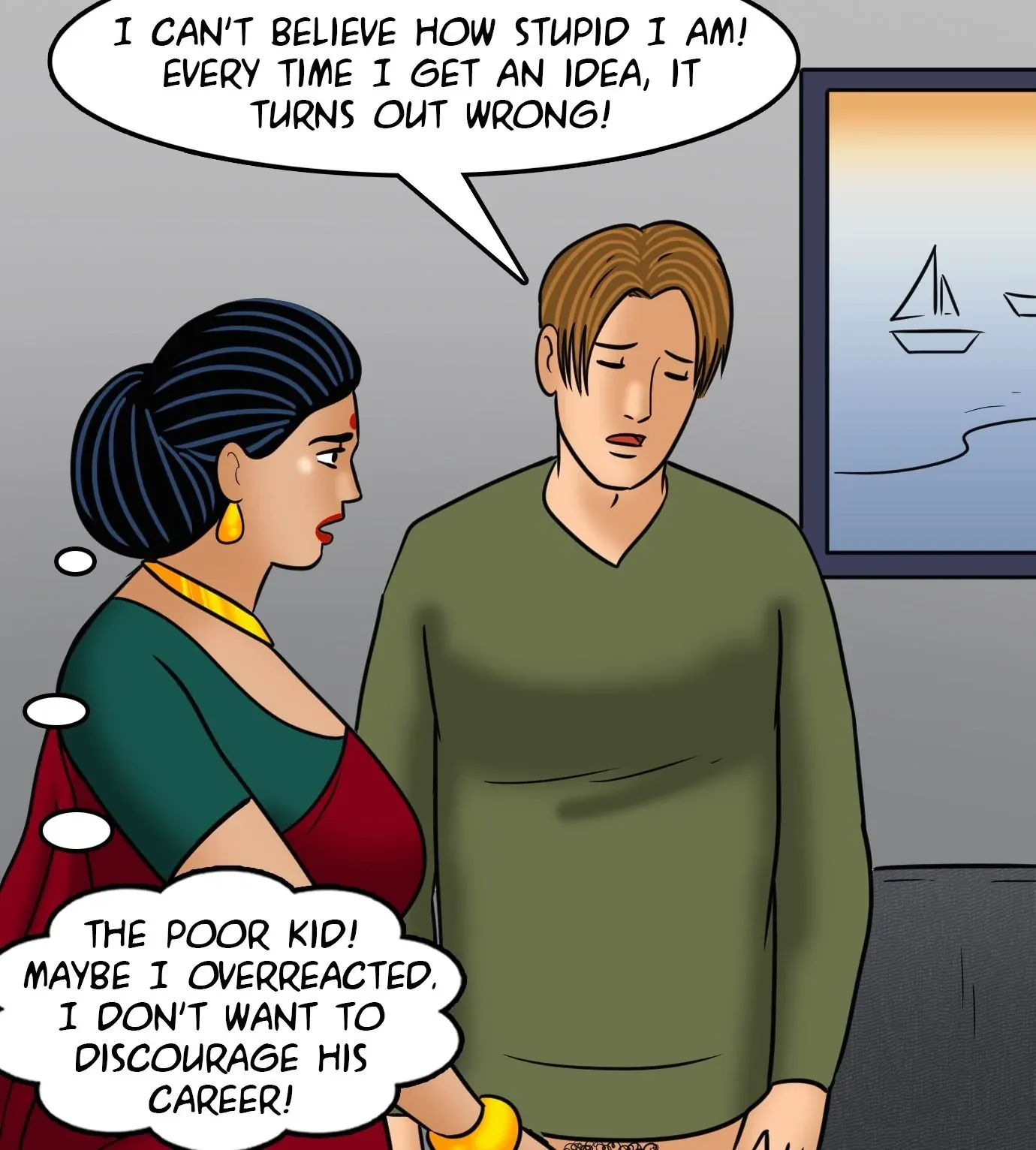 Velamma All Episodes Comics, 110 . Velamma - Episode 110 - Merry Christmas!, page 62 of 148