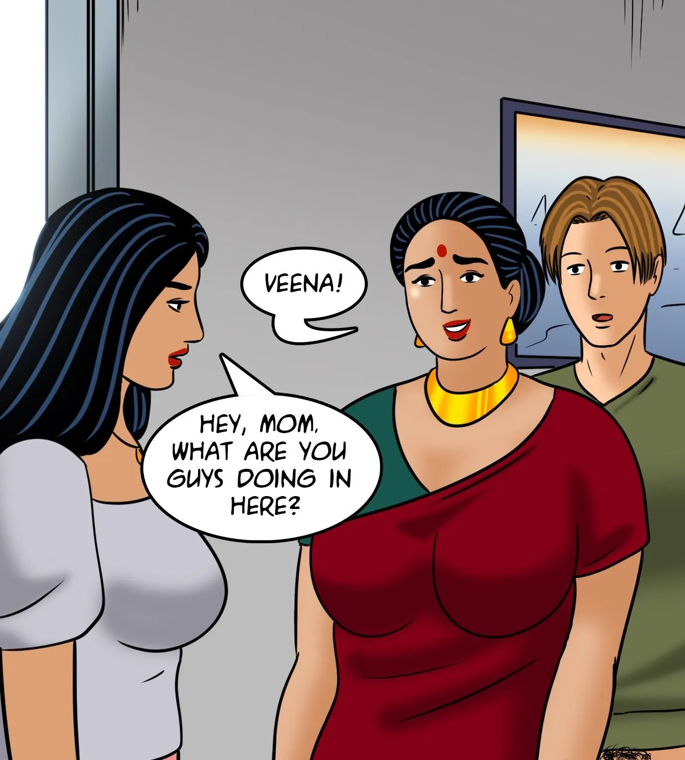 Velamma All Episodes Comics, 110 . Velamma - Episode 110 - Merry Christmas!, page 75 of 148