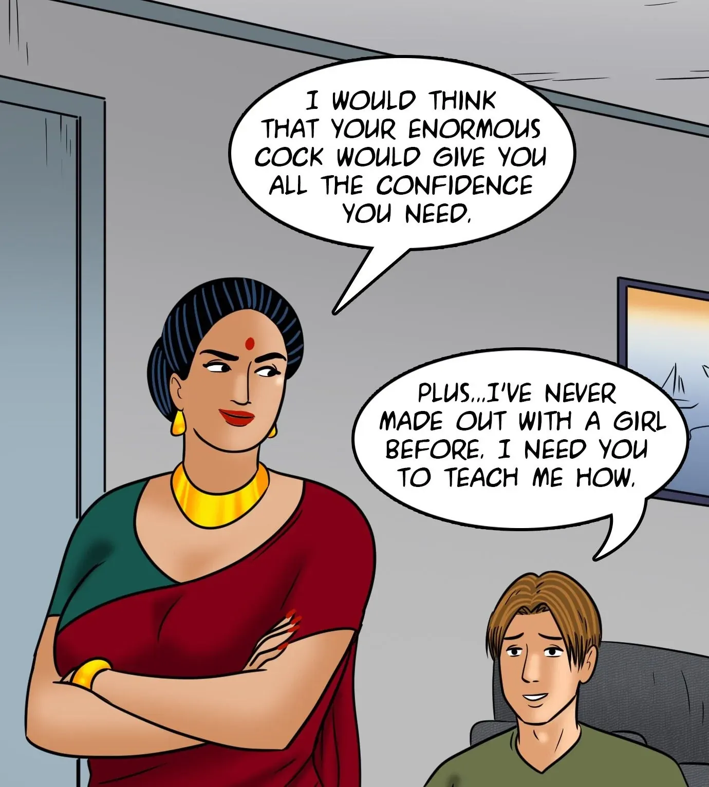 Velamma All Episodes Comics, 110 . Velamma - Episode 110 - Merry Christmas!, page 83 of 148