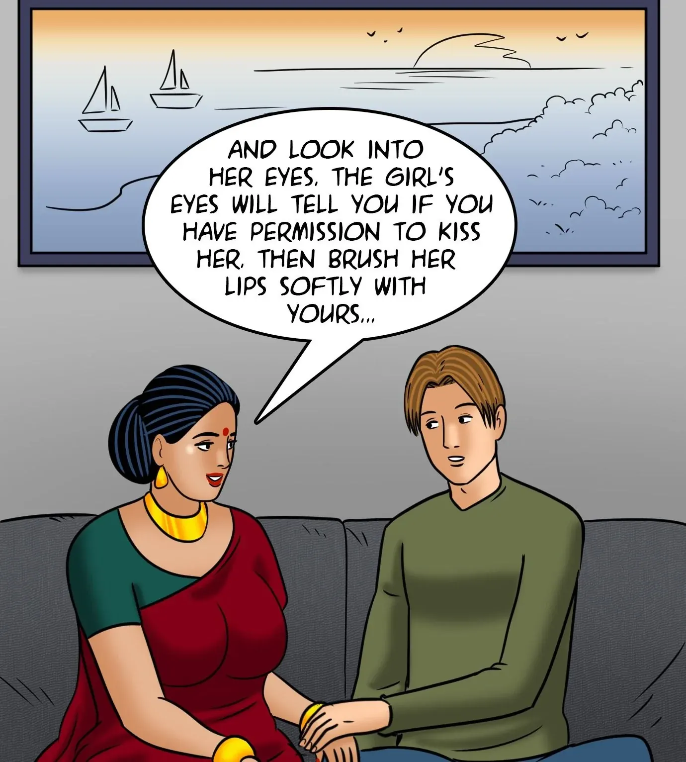 Velamma All Episodes Comics, 110 . Velamma - Episode 110 - Merry Christmas!, page 87 of 148