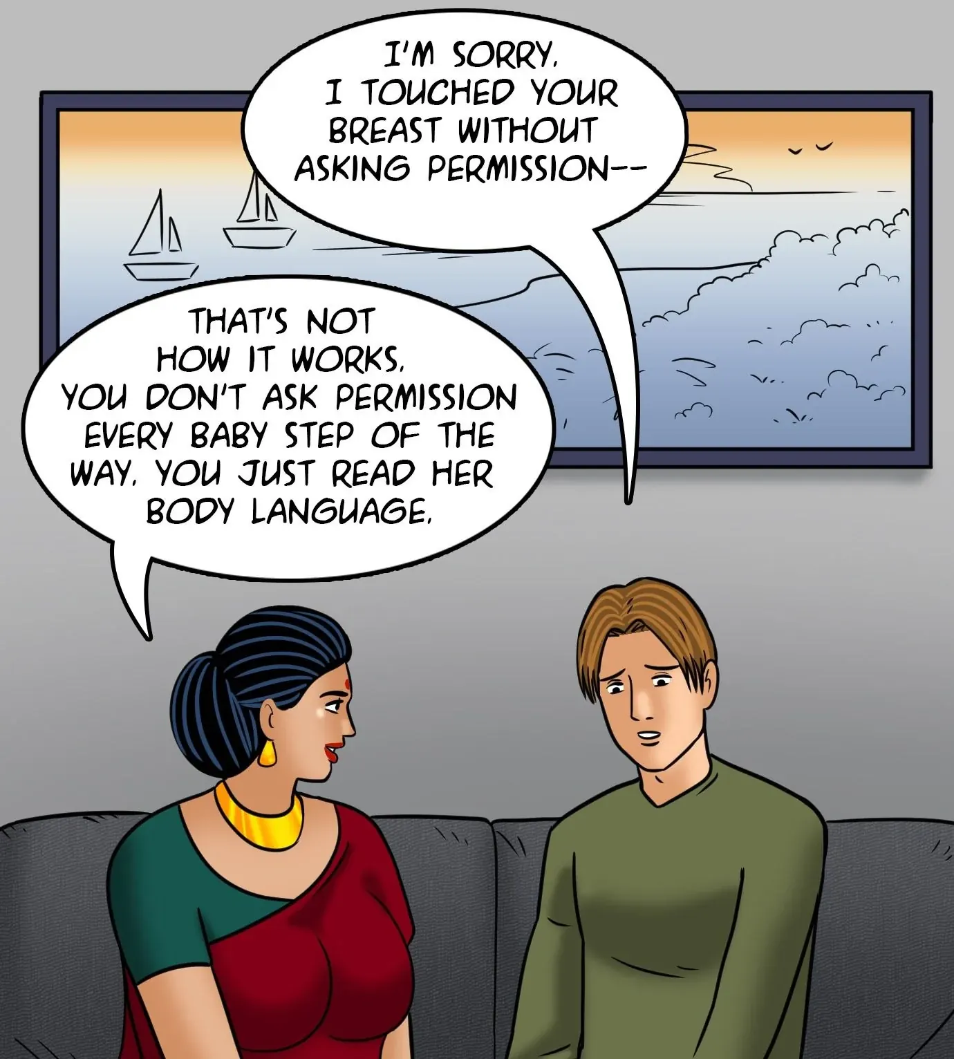 Velamma All Episodes Comics, 110 . Velamma - Episode 110 - Merry Christmas!, page 91 of 148
