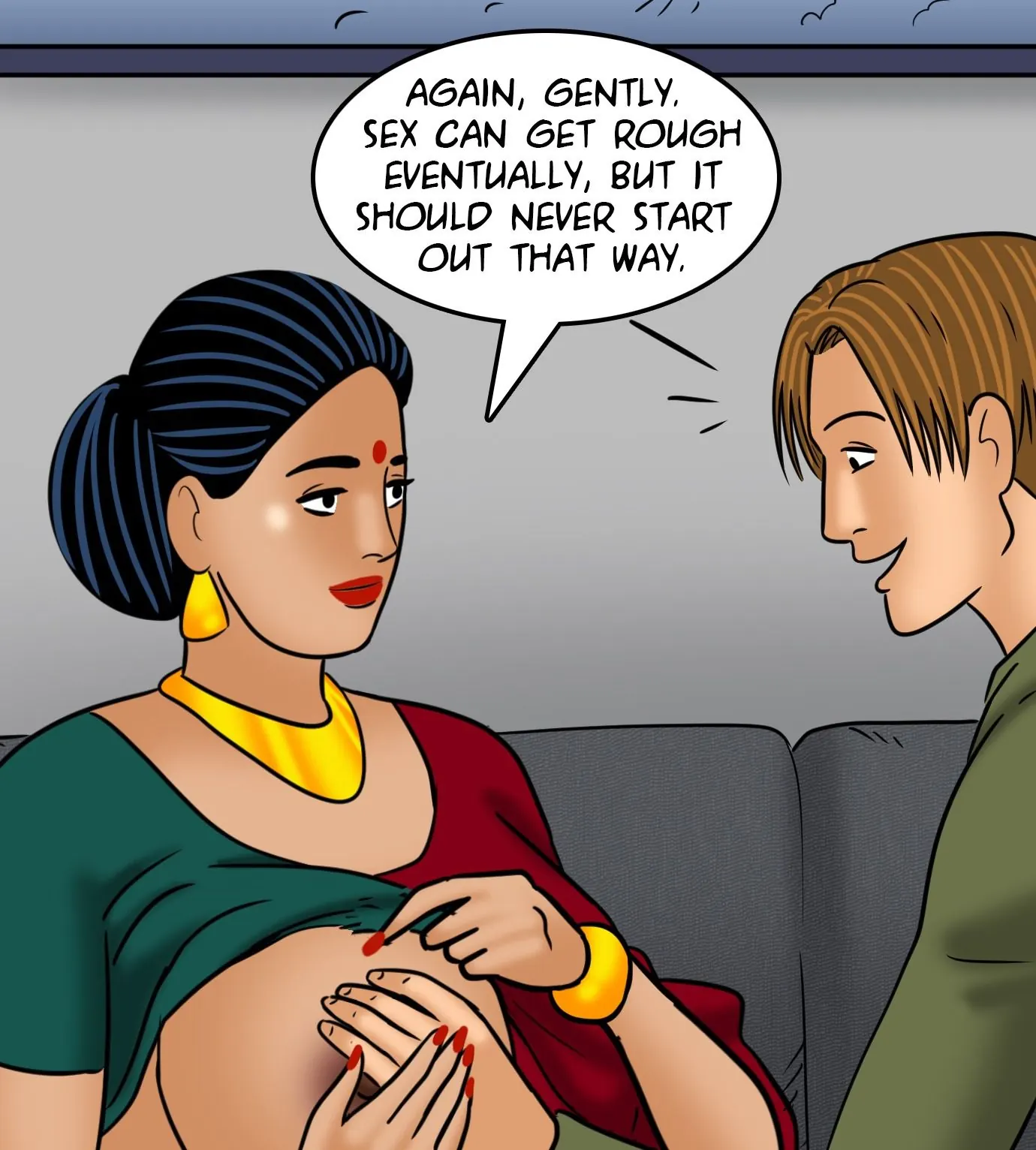Velamma All Episodes Comics, 110 . Velamma - Episode 110 - Merry Christmas!, page 93 of 148
