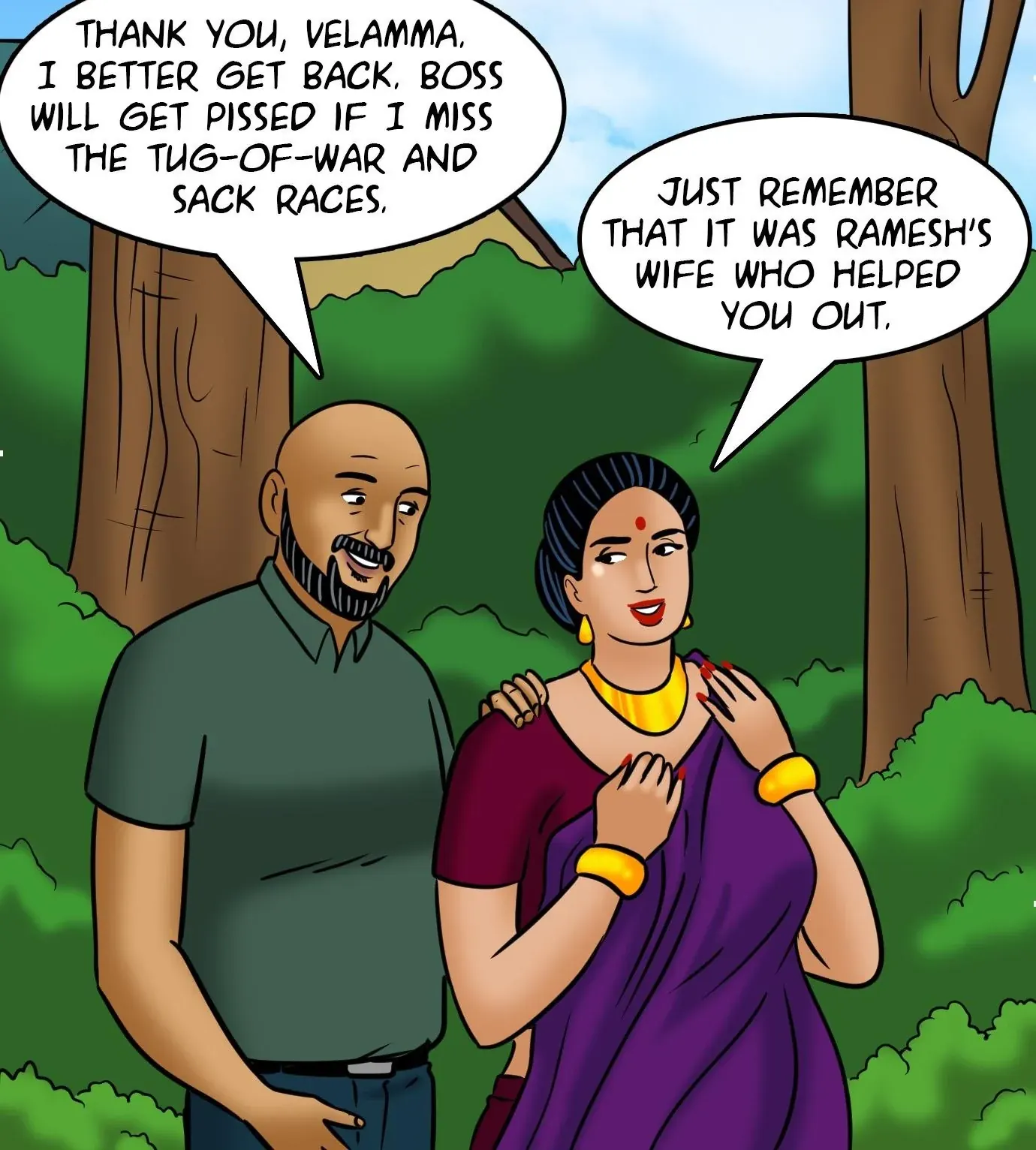 Velamma All Episodes Comics, 109 . Velamma - Episode 109 - Company Picnic, page 108 of 142