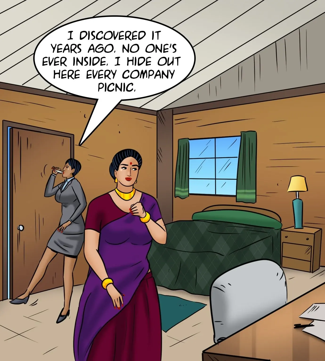 Velamma All Episodes Comics, 109 . Velamma - Episode 109 - Company Picnic, page 113 of 142