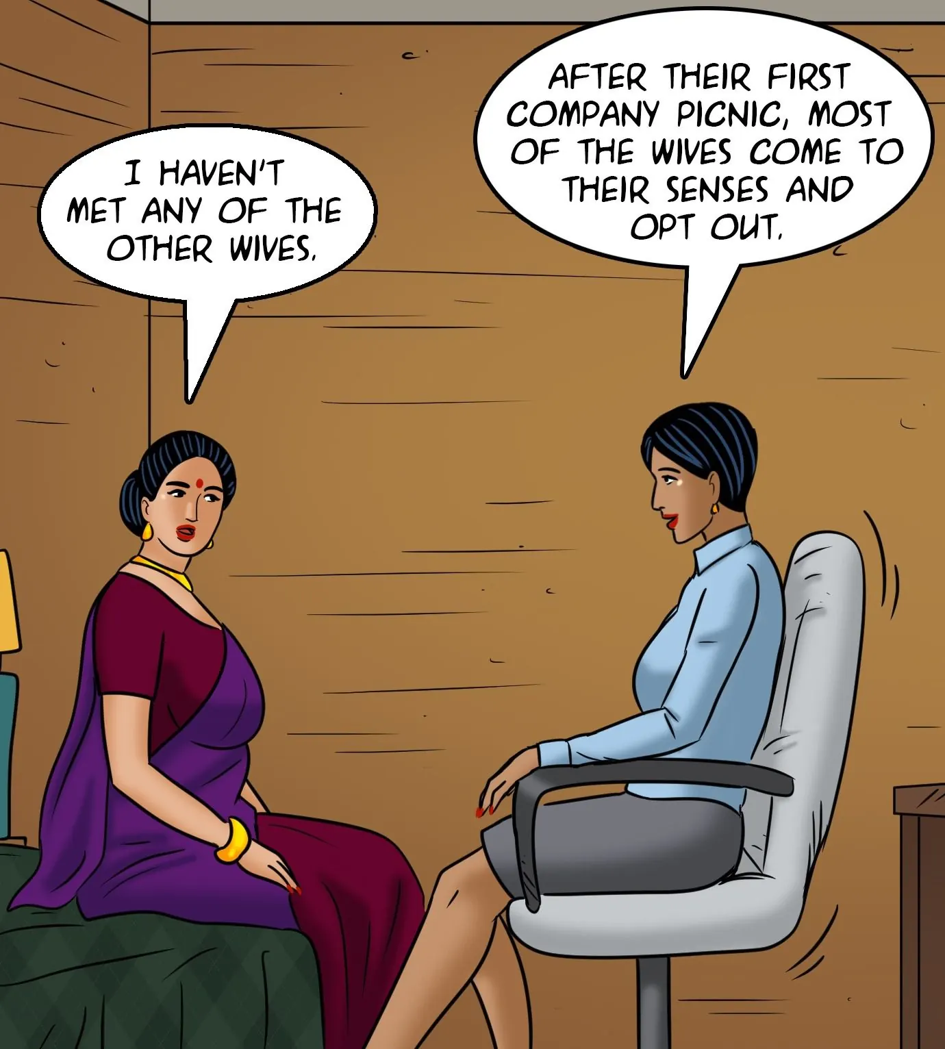 Velamma All Episodes Comics, 109 . Velamma - Episode 109 - Company Picnic, page 115 of 142