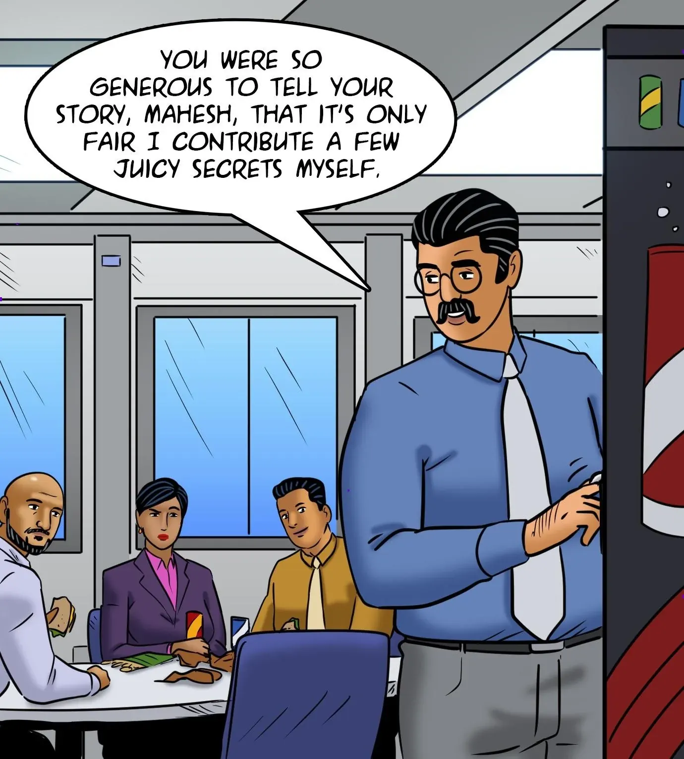 Velamma All Episodes Comics, 109 . Velamma - Episode 109 - Company Picnic, page 20 of 142