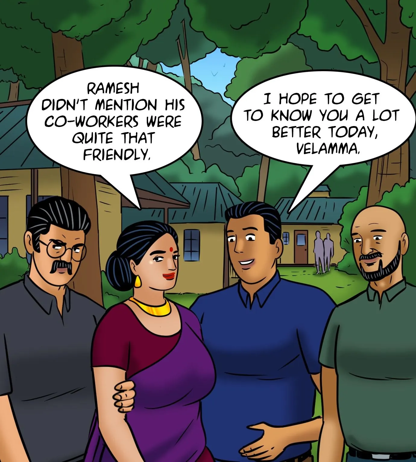 Velamma All Episodes Comics, 109 . Velamma - Episode 109 - Company Picnic, page 41 of 142