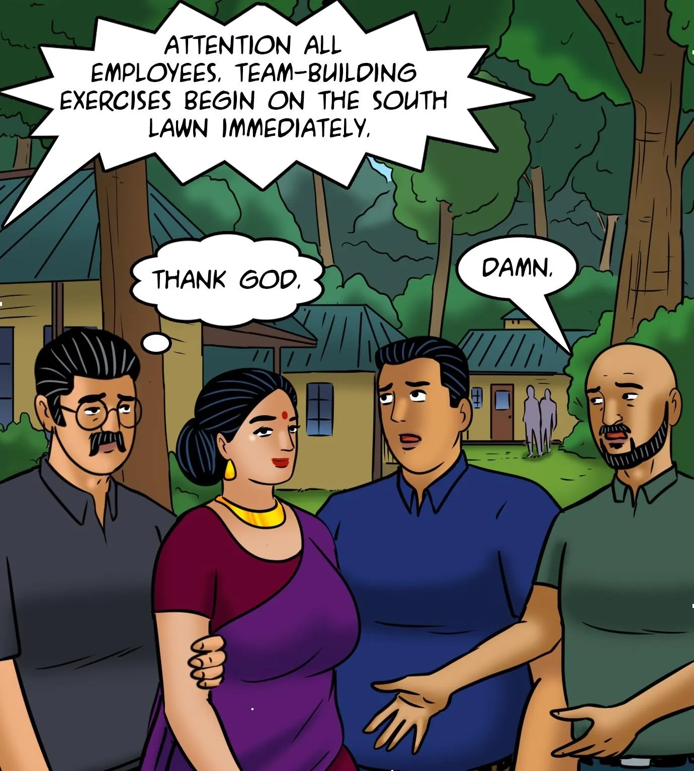 Velamma All Episodes Comics, 109 . Velamma - Episode 109 - Company Picnic, page 42 of 142
