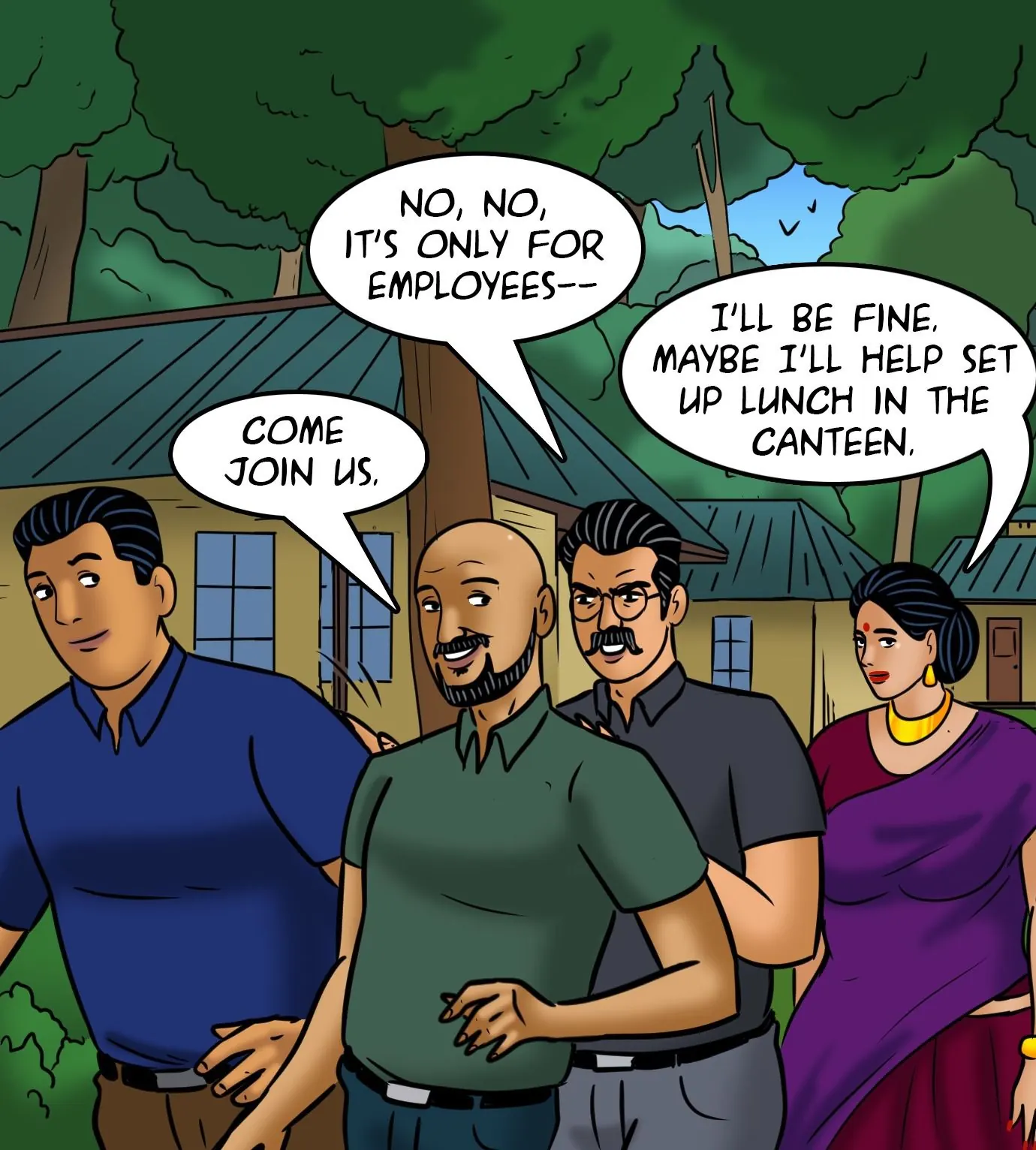 Velamma All Episodes Comics, 109 . Velamma - Episode 109 - Company Picnic, page 43 of 142