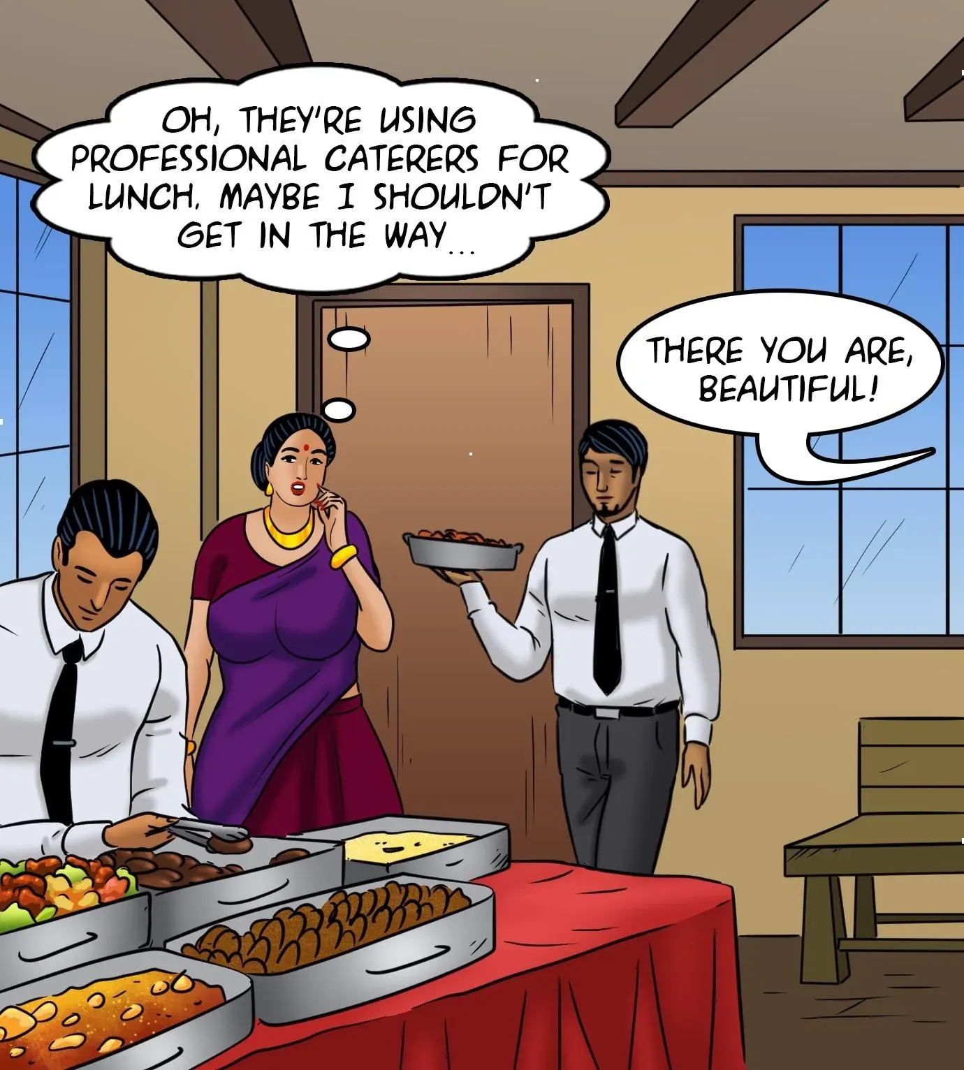 Velamma All Episodes Comics, 109 . Velamma - Episode 109 - Company Picnic, page 46 of 142
