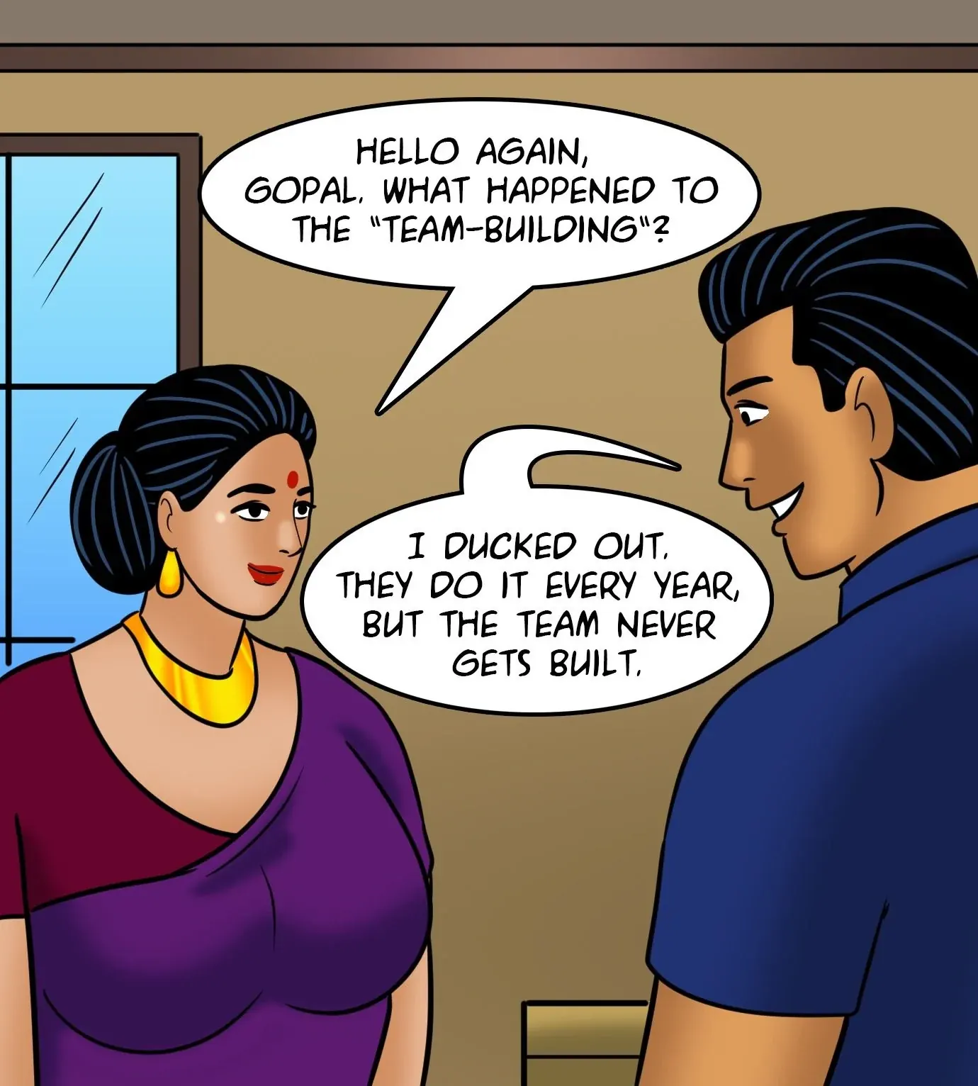 Velamma All Episodes Comics, 109 . Velamma - Episode 109 - Company Picnic, page 47 of 142