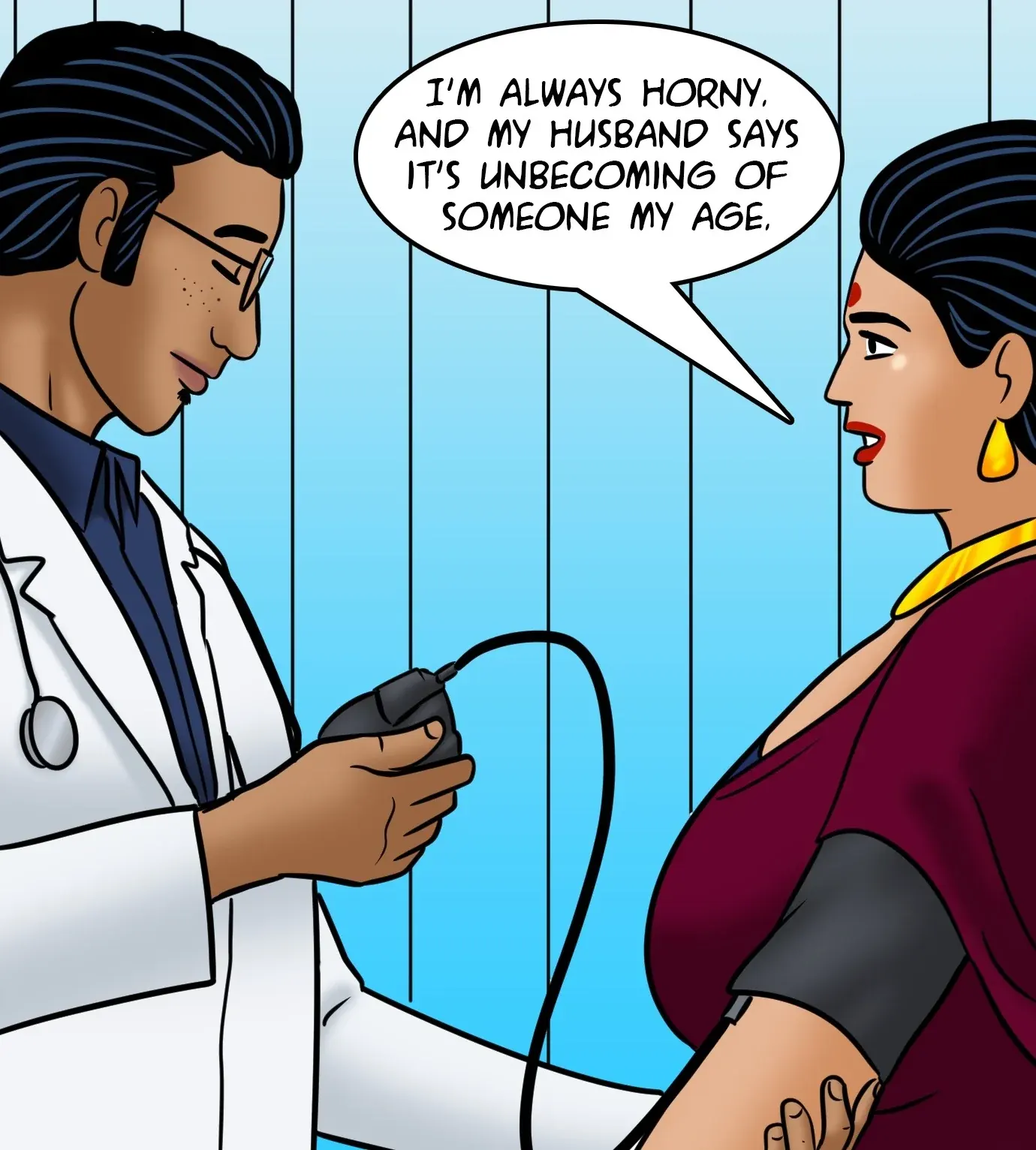 Velamma All Episodes Comics, 107 . Velamma - Episode 107 - A Prescription For Sex, page 45 of 141