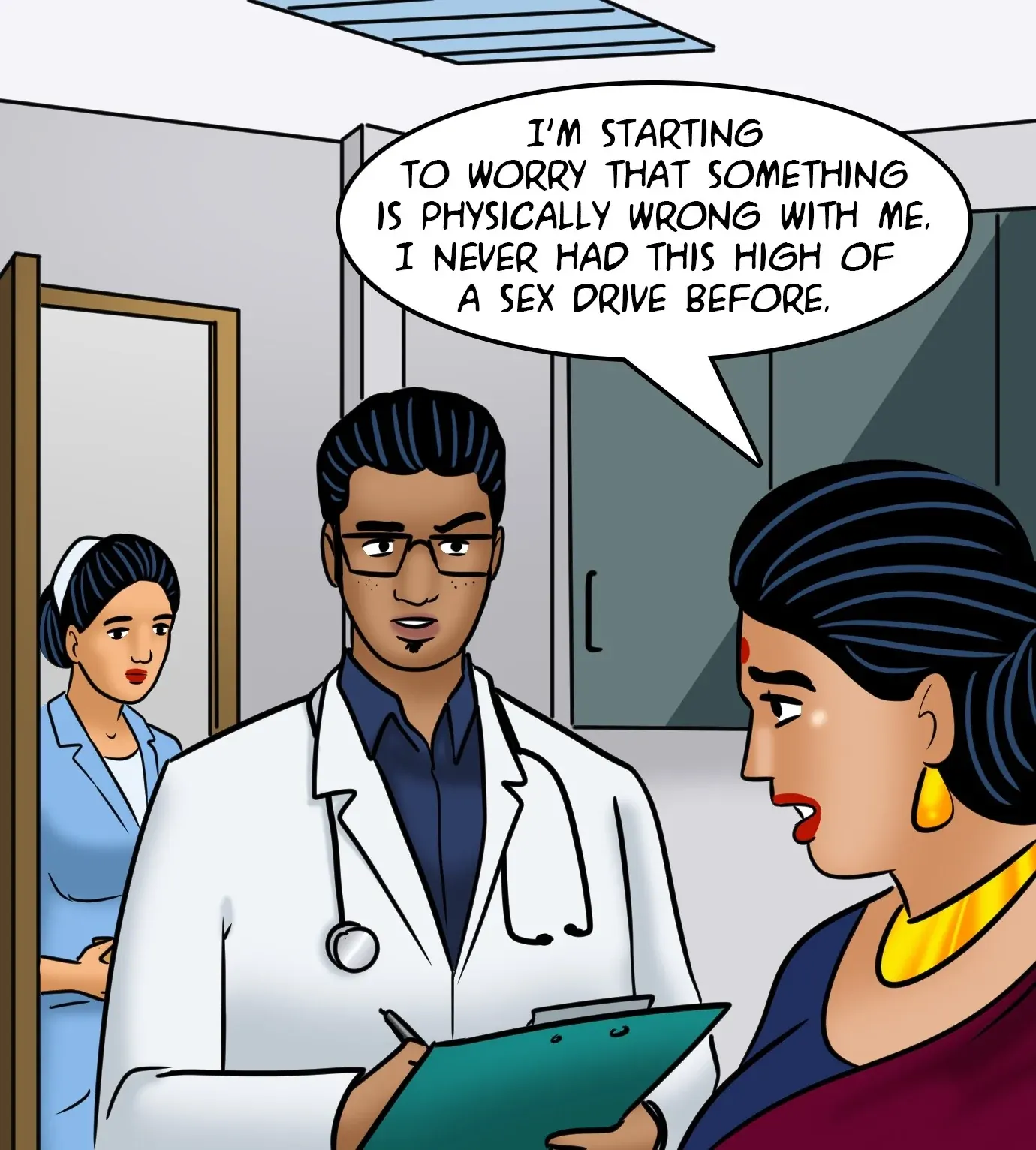 Velamma All Episodes Comics, 107 . Velamma - Episode 107 - A Prescription For Sex, page 47 of 141