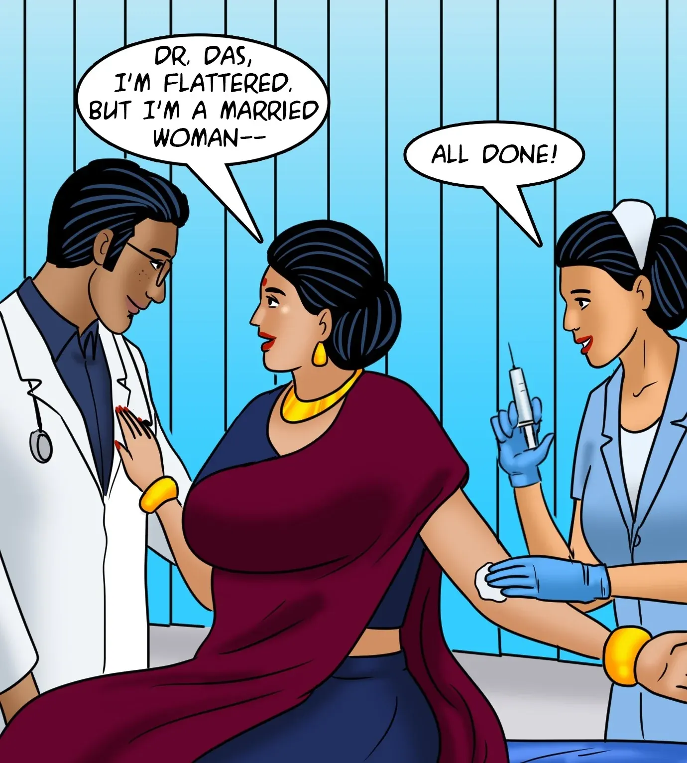 Velamma All Episodes Comics, 107 . Velamma - Episode 107 - A Prescription For Sex, page 55 of 141