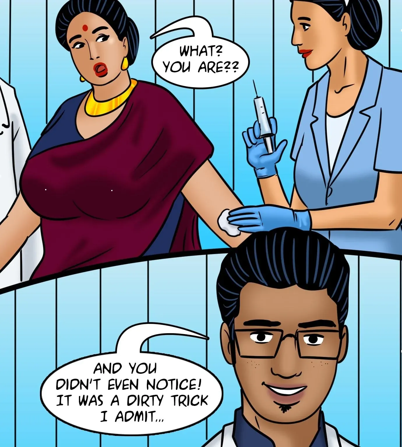 Velamma All Episodes Comics, 107 . Velamma - Episode 107 - A Prescription For Sex, page 56 of 141