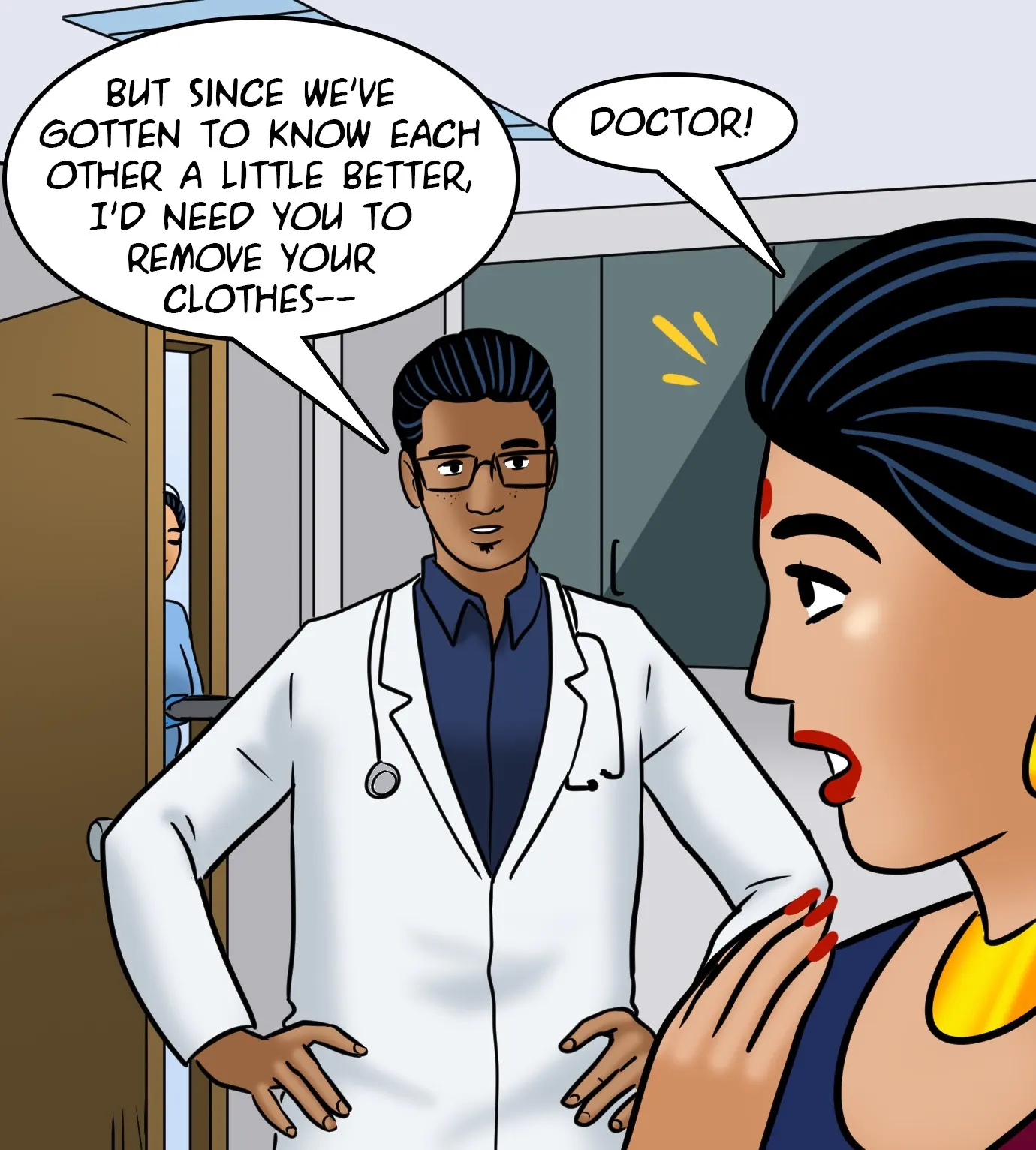 Velamma All Episodes Comics, 107 . Velamma - Episode 107 - A Prescription For Sex, page 57 of 141