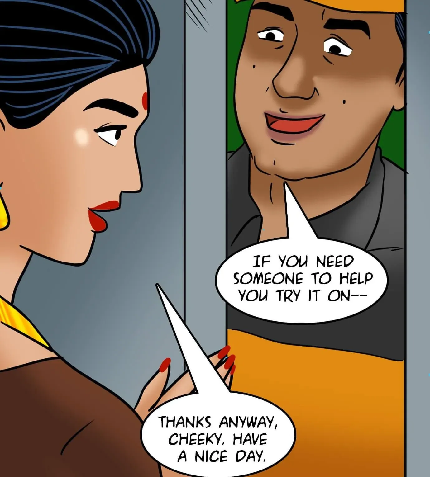 Velamma All Episodes Comics, 106 . Velamma - Episode 106 - Filling Someone Else's... Shoes, page 8 of 194