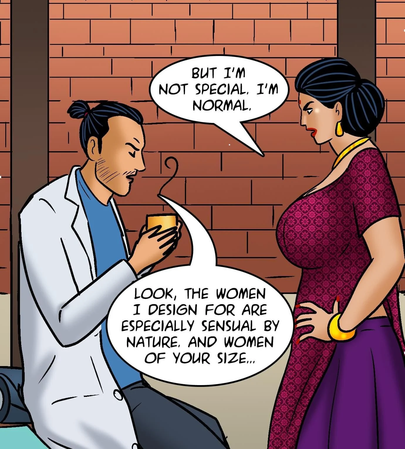 Velamma All Episodes Comics, 105 . Velamma - Episode 105 - Lingerie Model, page 115 of 286