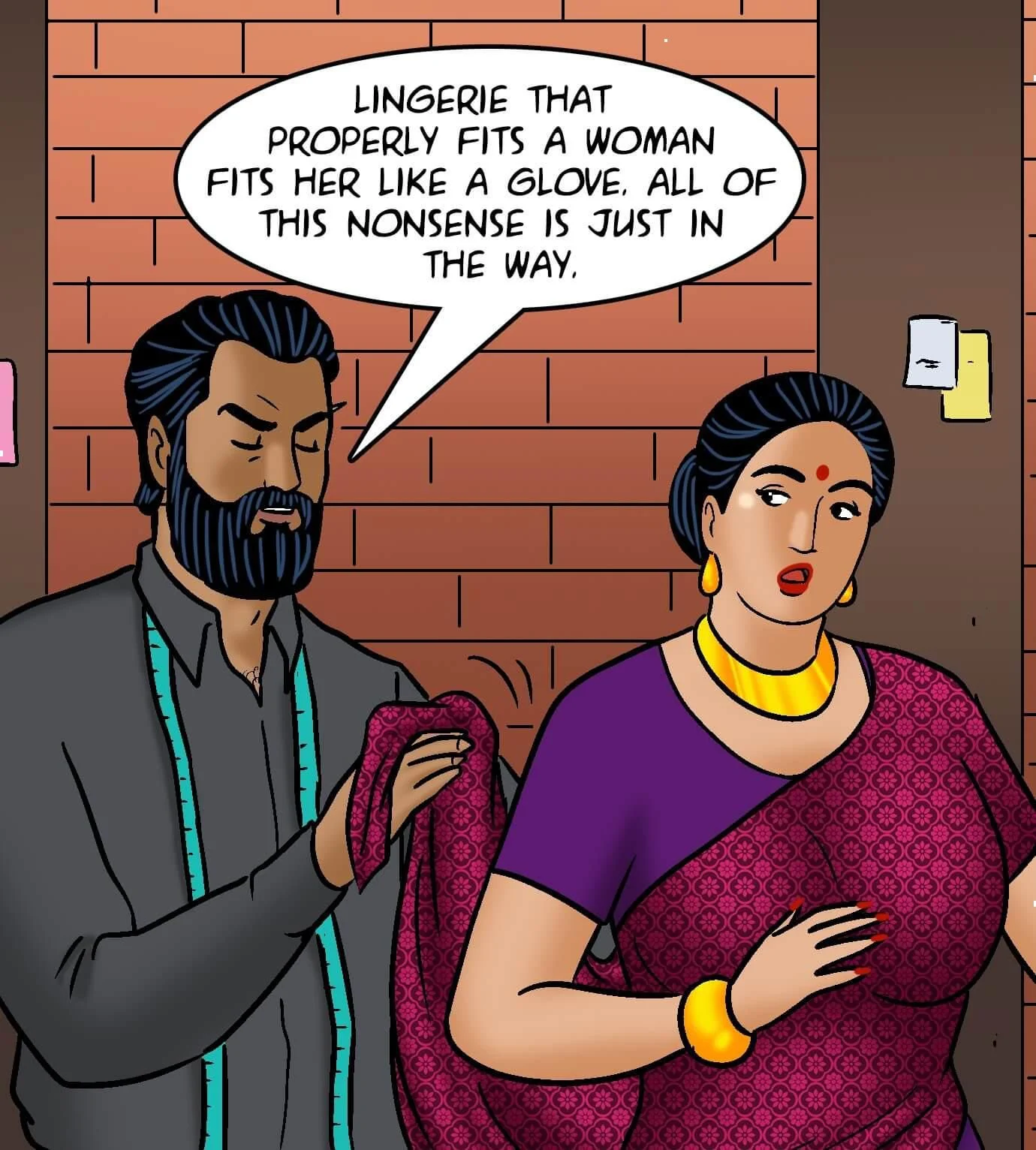 Velamma All Episodes Comics, 105 . Velamma - Episode 105 - Lingerie Model, page 135 of 286