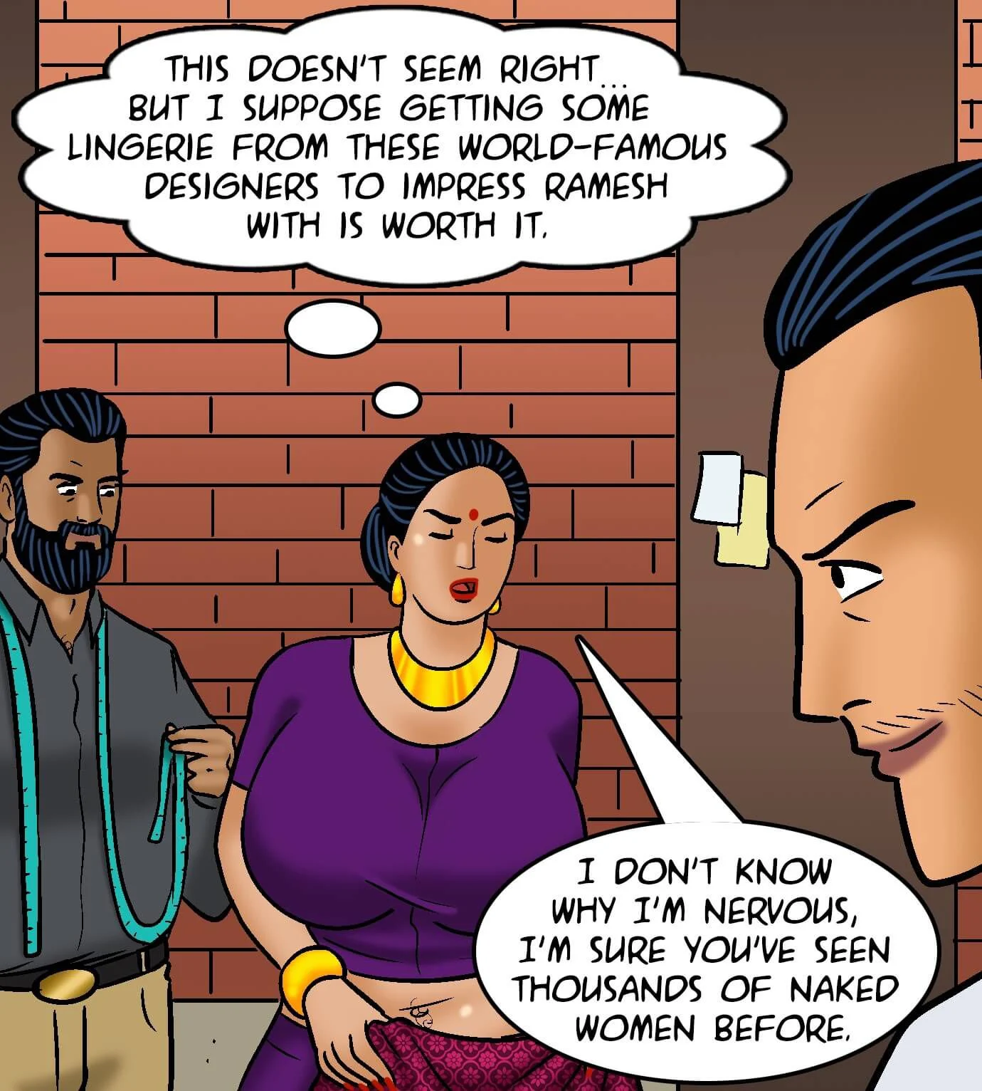Velamma All Episodes Comics, 105 . Velamma - Episode 105 - Lingerie Model, page 137 of 286