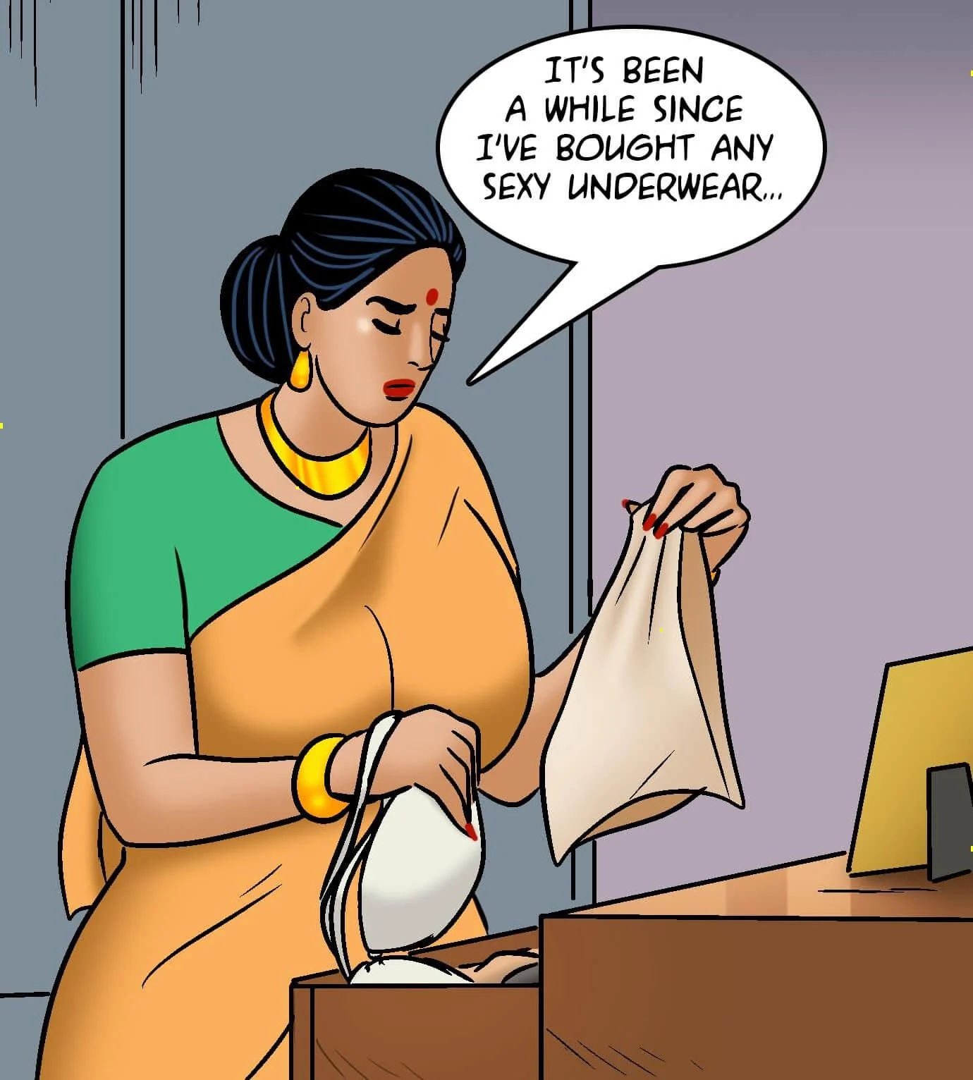 Velamma All Episodes Comics, 105 . Velamma - Episode 105 - Lingerie Model, page 19 of 286