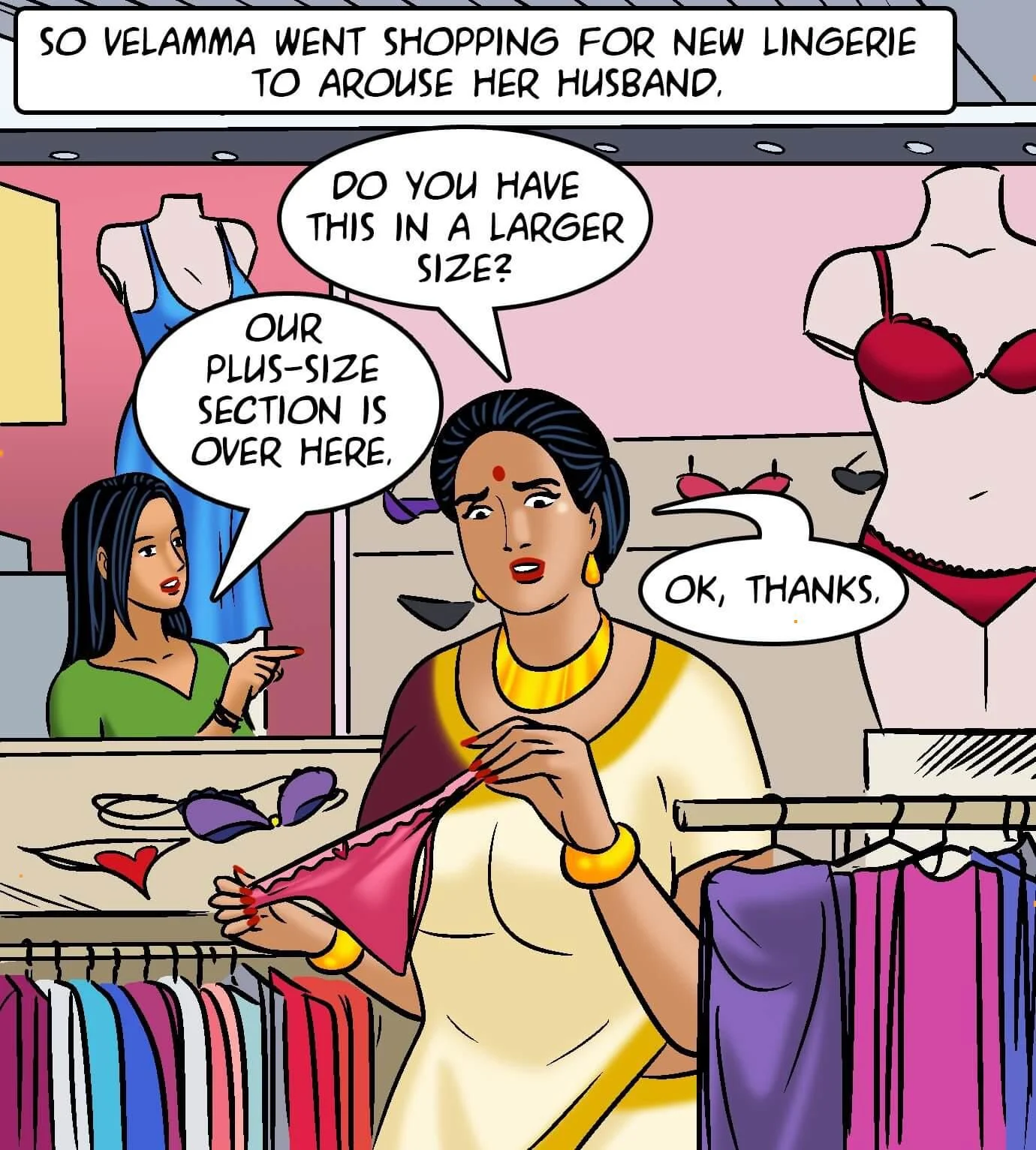 Velamma All Episodes Comics, 105 . Velamma - Episode 105 - Lingerie Model, page 23 of 286
