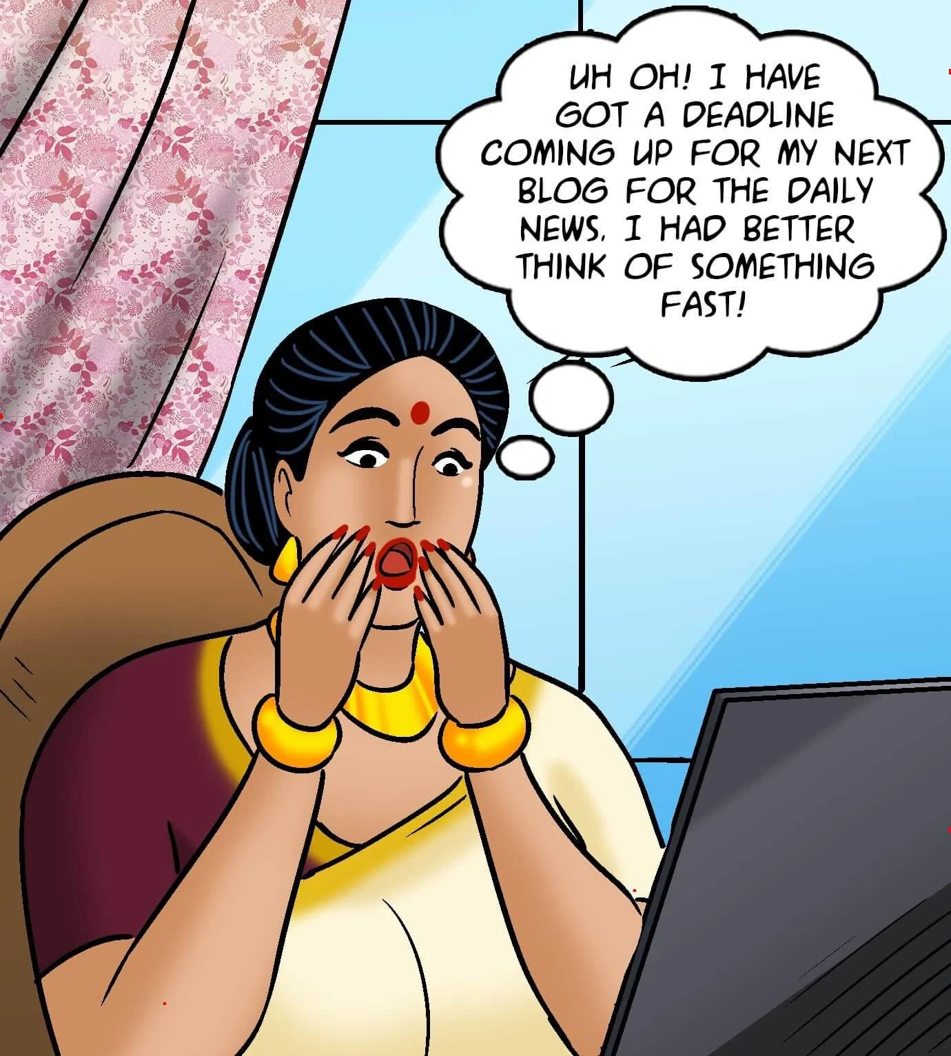 Velamma All Episodes Comics, 105 . Velamma - Episode 105 - Lingerie Model, page 39 of 286