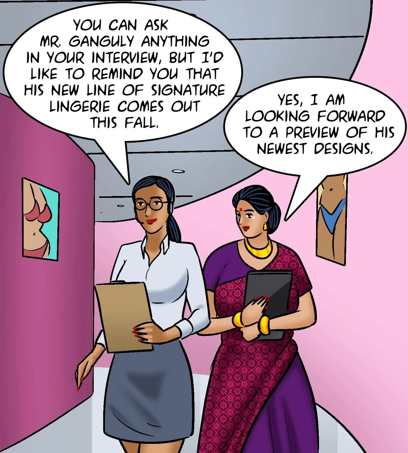 Velamma All Episodes Comics, 105 . Velamma - Episode 105 - Lingerie Model, page 45 of 286