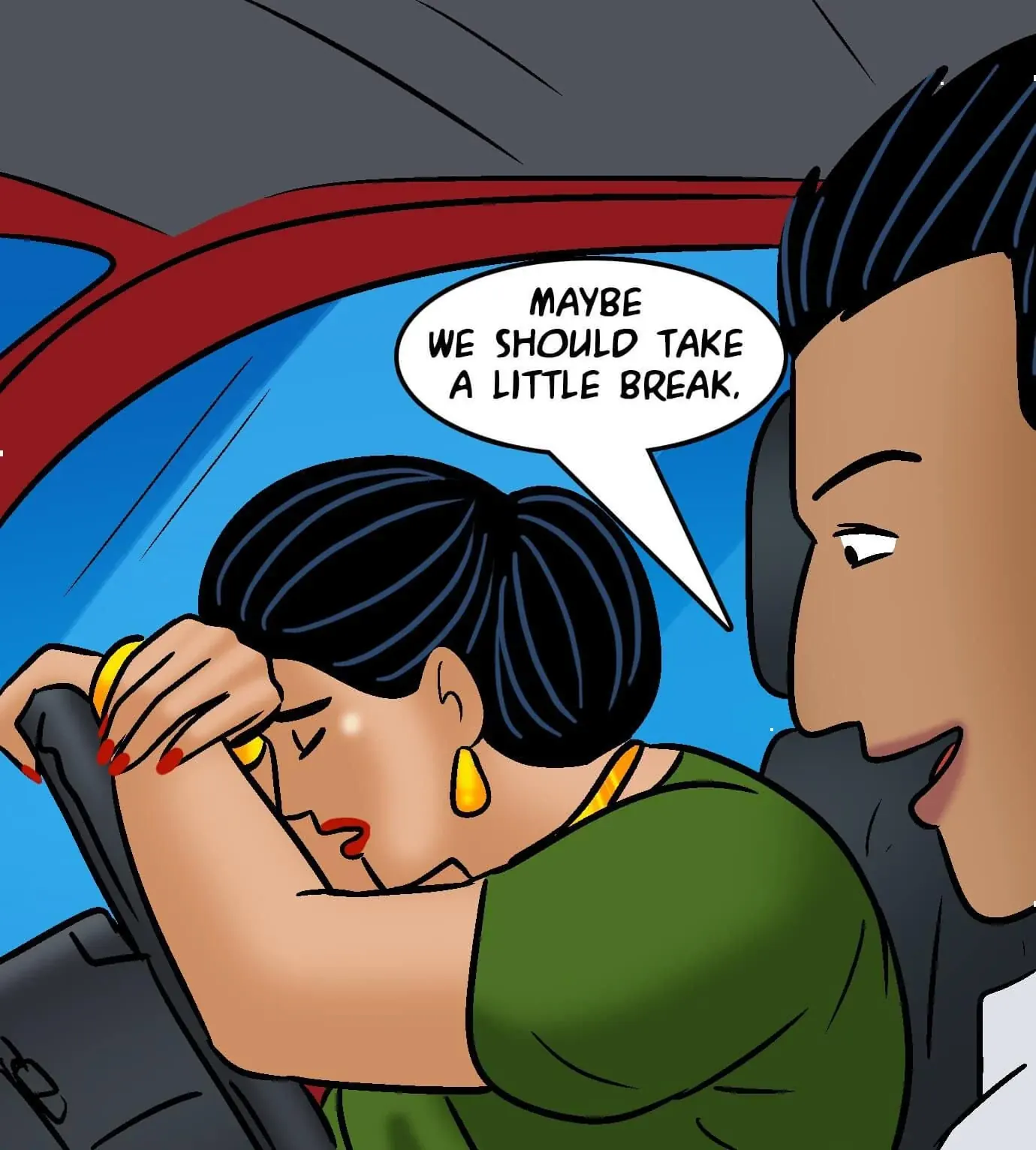 Velamma All Episodes Comics, 104 . Velamma - Episode 104 - Gearing Up For Sex, page 134 of 222