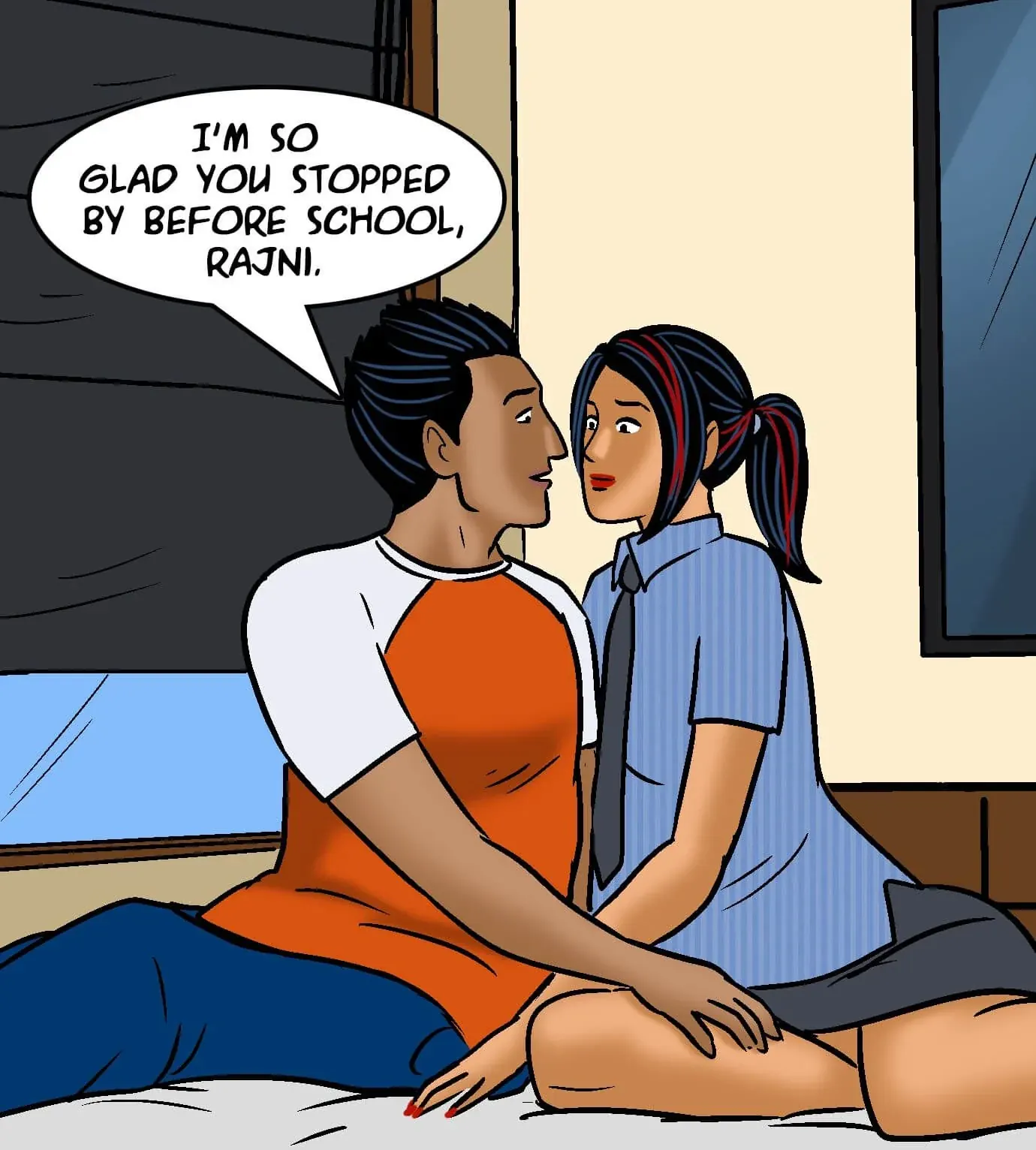 Velamma All Episodes Comics, 104 . Velamma - Episode 104 - Gearing Up For Sex, page 3 of 222