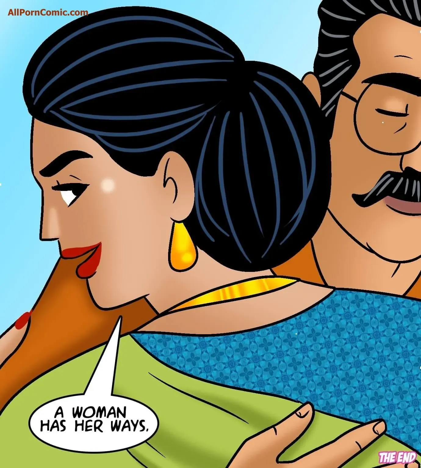 Velamma All Episodes Comics, 103 . Velamma - Episode 103 - A Woman Has Her Ways, page 136 of 136