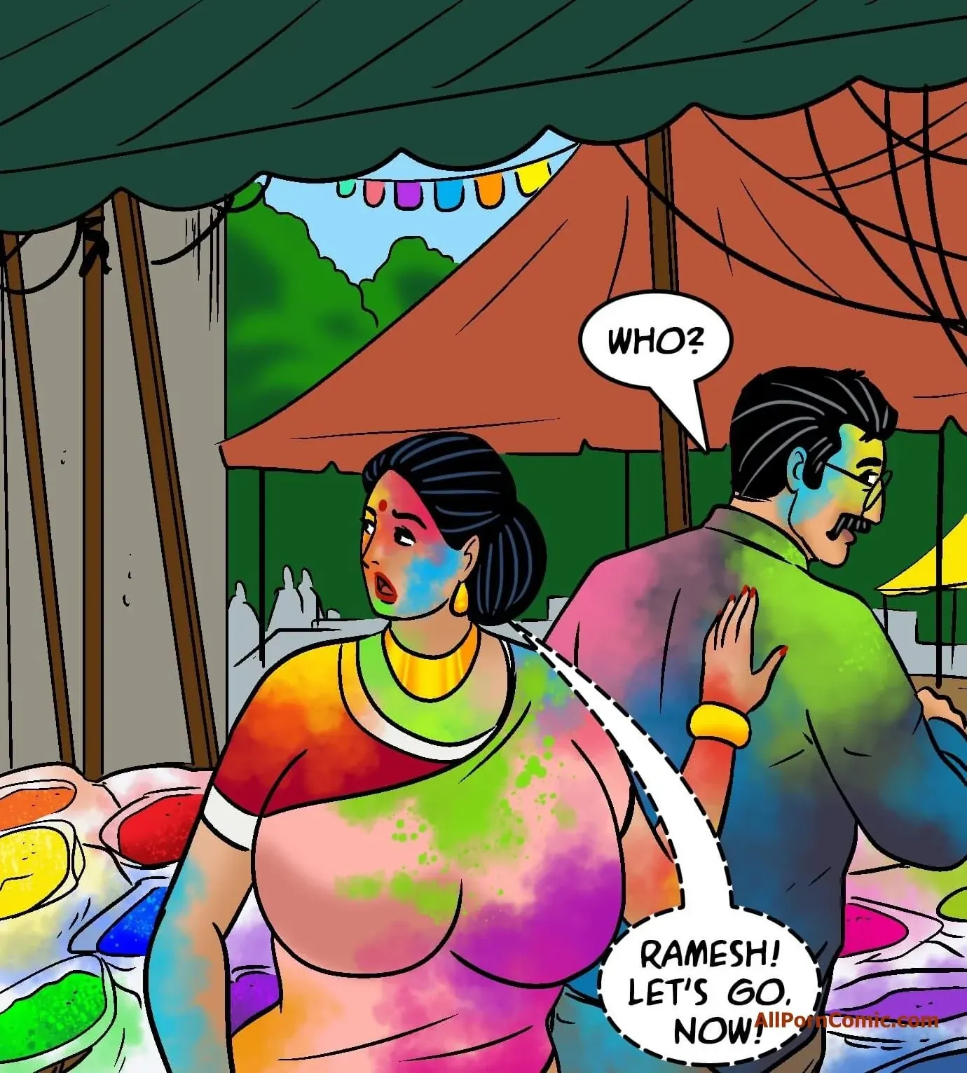 Velamma All Episodes Comics, 102 . Velamma - Episode 102 - Bhaang-ed Up, page 138 of 142