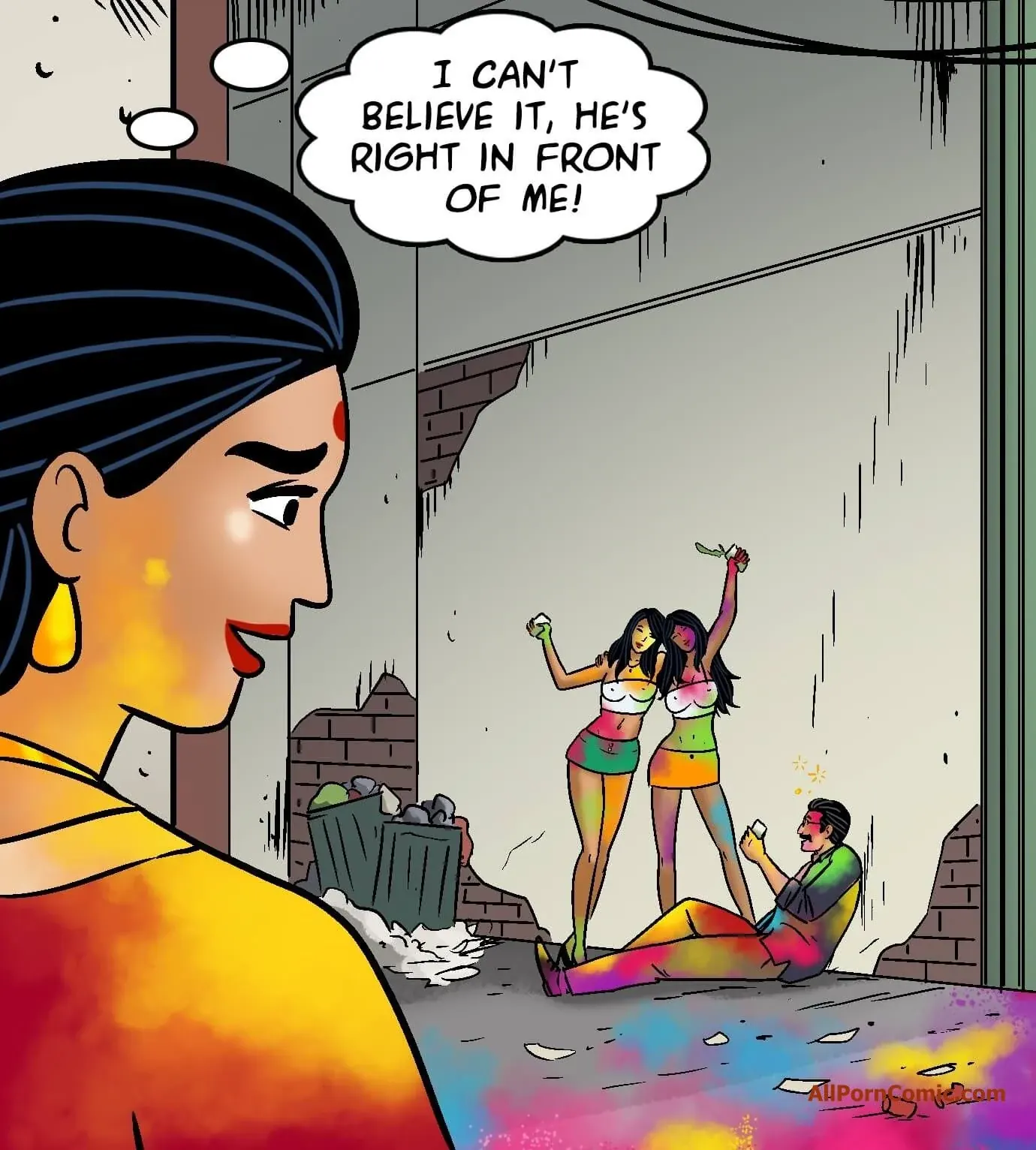 Velamma All Episodes Comics, 102 . Velamma - Episode 102 - Bhaang-ed Up, page 77 of 142