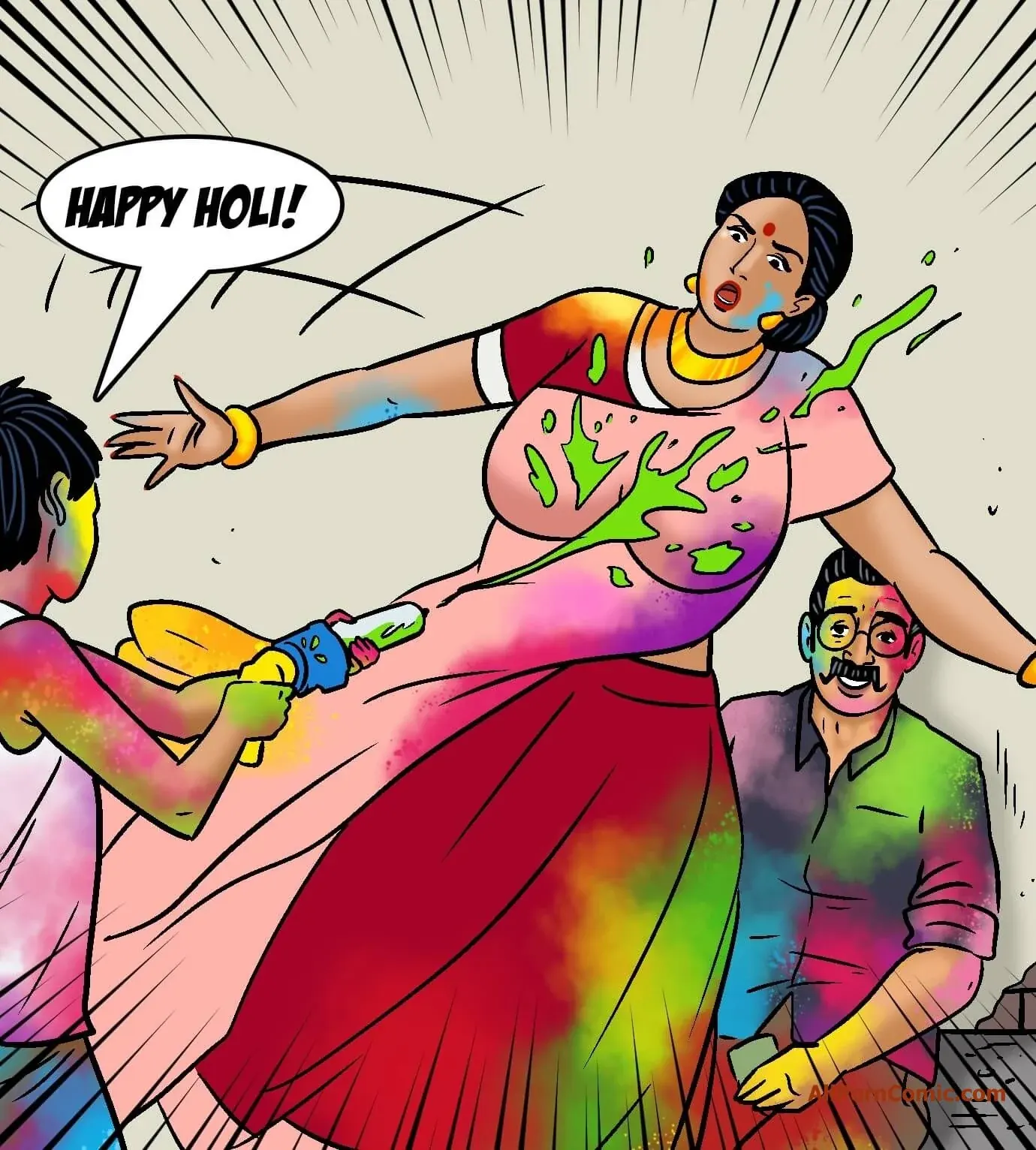 Velamma All Episodes Comics, 102 . Velamma - Episode 102 - Bhaang-ed Up, page 80 of 142